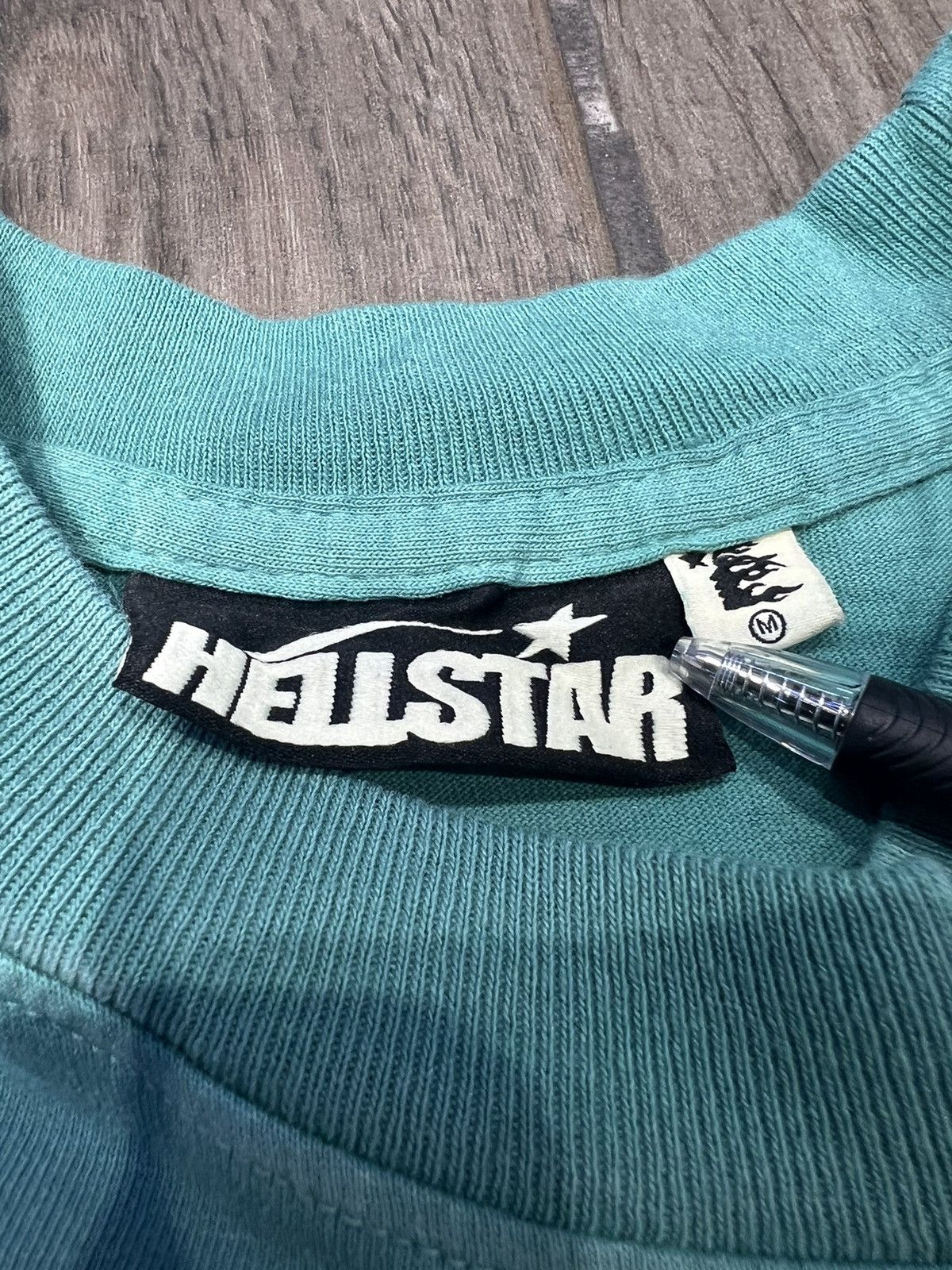 HELLSTAR HELLSTAR “SPORTS LOGO” TSHIRT - SIZE MEDIUM - (GREEN) Size US M / EU 48-50 / 2 - 3 Thumbnail