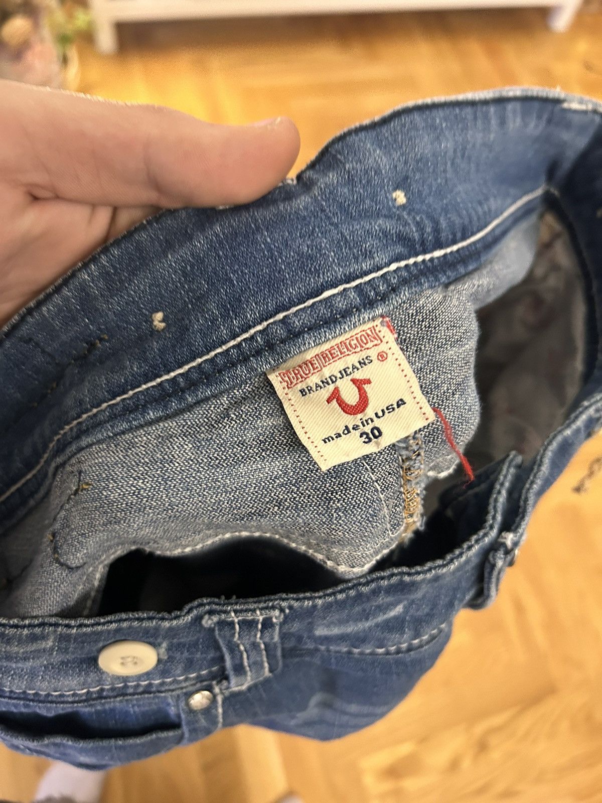 True Religion × Vintage Vintage True Religion Pants Size US 30 / EU 46 - 3 Thumbnail