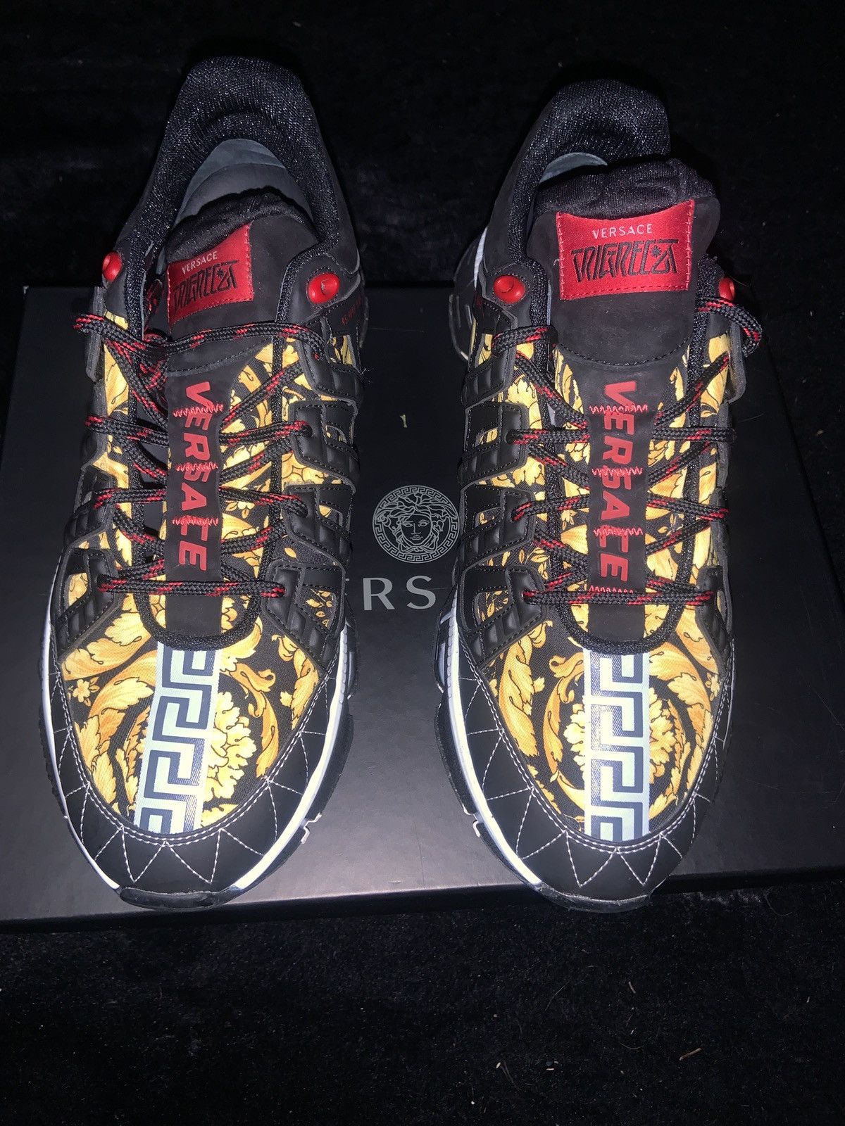 Versace Versace Trigreca Barocco Size US 12 / EU 45 - 3 Thumbnail