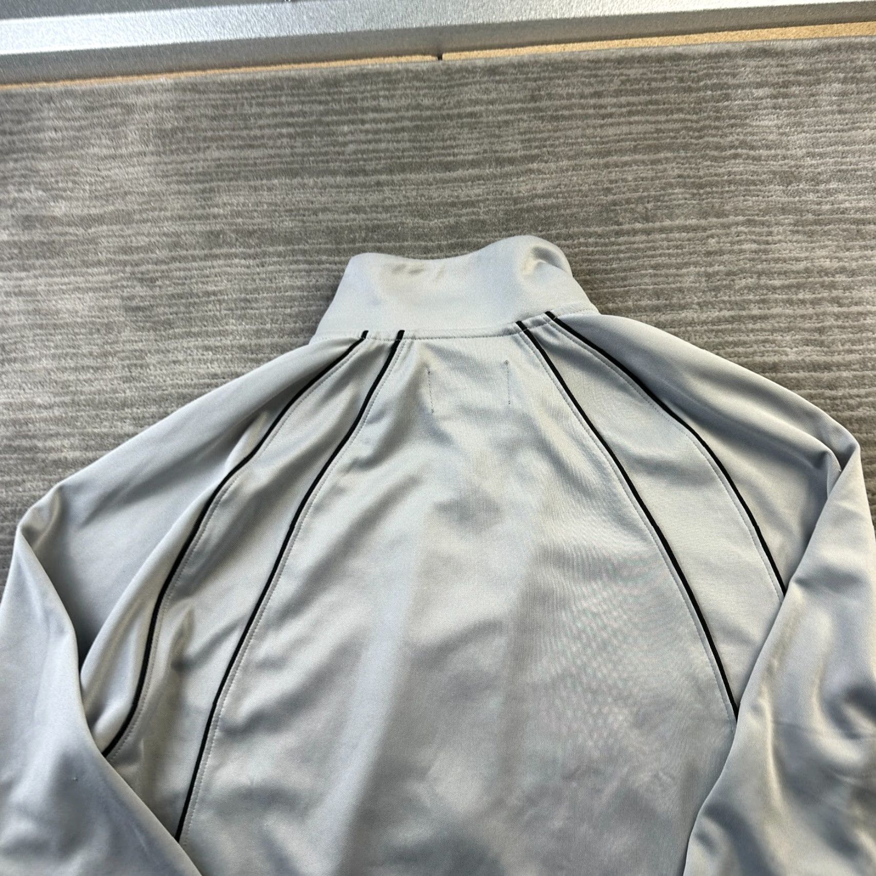 Jordan Brand Jordan Jacket Mens Medium Gray Full Zip Dna Track Logo Size US M / EU 48-50 / 2 - 6 Thumbnail