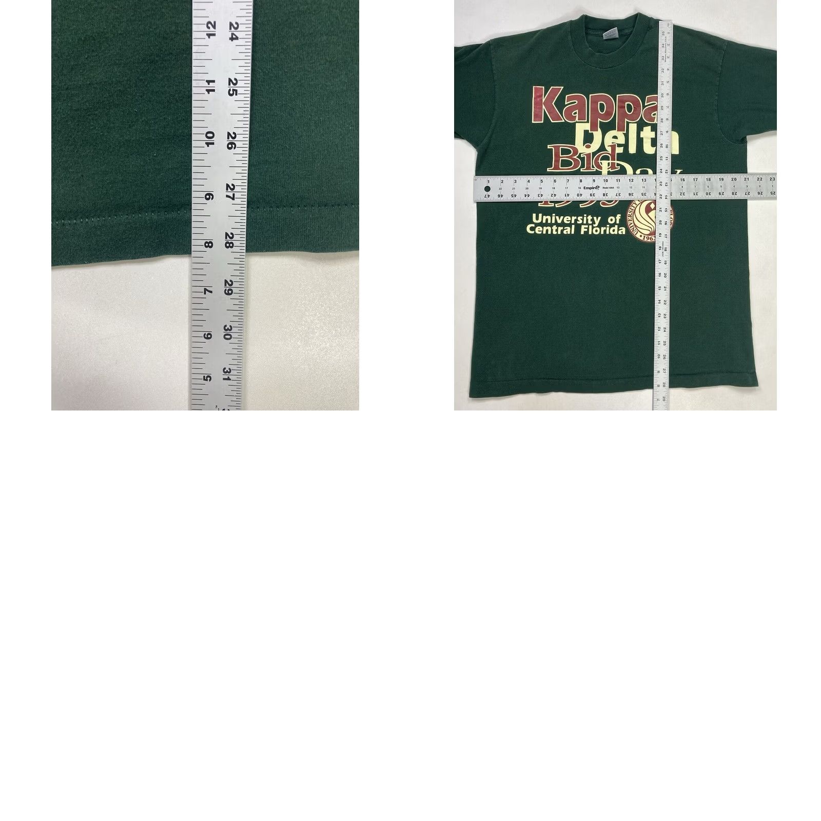 Hanes VTG University Of Central Florida 1995 Kappa T-shirt Men Large 90s Single Stitch Size US L / EU 52-54 / 3 - 8 Thumbnail