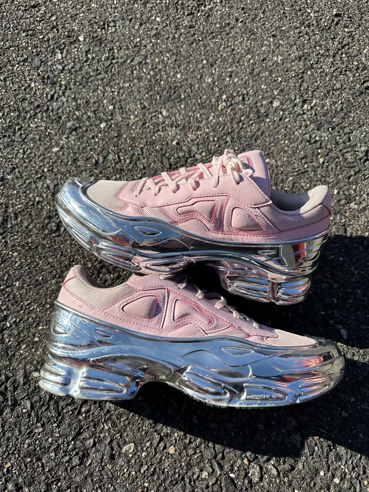 Raf Simons Raf Simons Mirrored Clear Pink Size US 11.5 / EU 44-45 - 18 Thumbnail