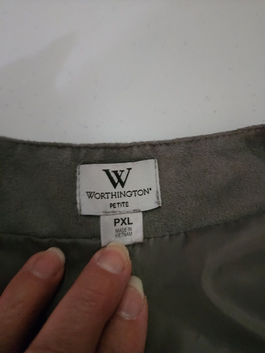Worthington Worthington Gray Ultrasuede Jacket Size XL / US 12-14 / IT 48-50 - 6 Thumbnail