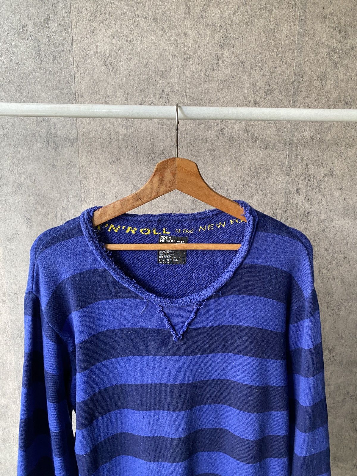 PPFM PPFM Stripped Rock N Roll Sweatshirt Size US L / EU 52-54 / 3 - 3 Thumbnail