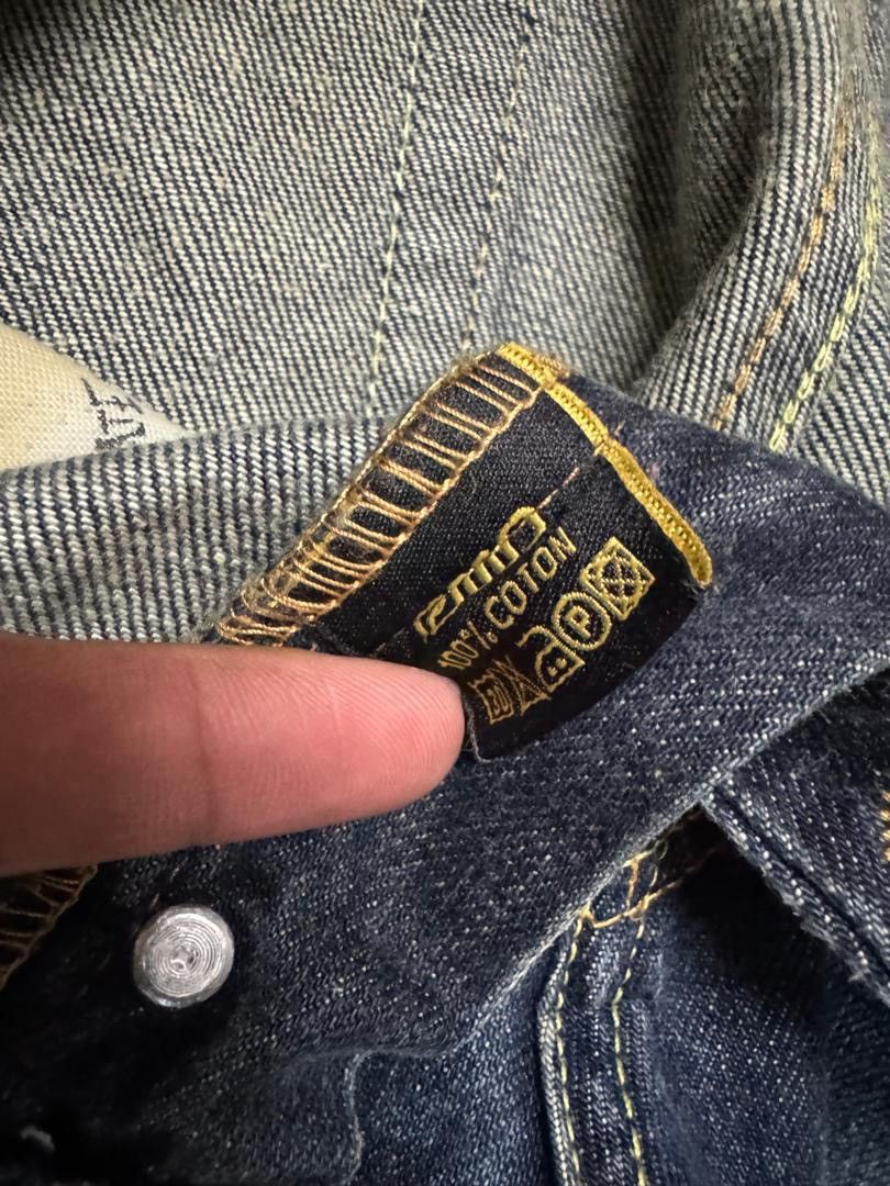 Vintage FLARE 90s Insane Japanese Rafter Rusty Mudwash Distressed Size US 31 - 12 Thumbnail