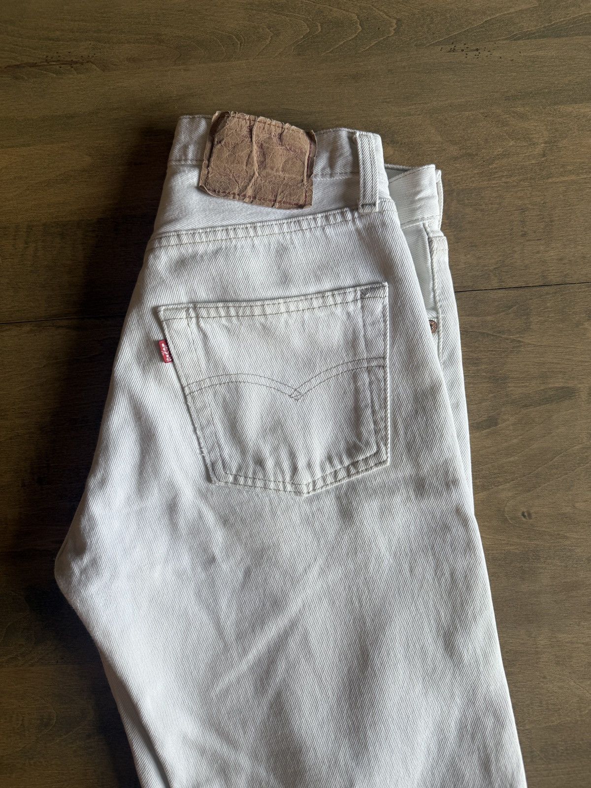 Levi's Vintage Clothing Vintage pure white Levi’s Size US 29 - 3 Thumbnail