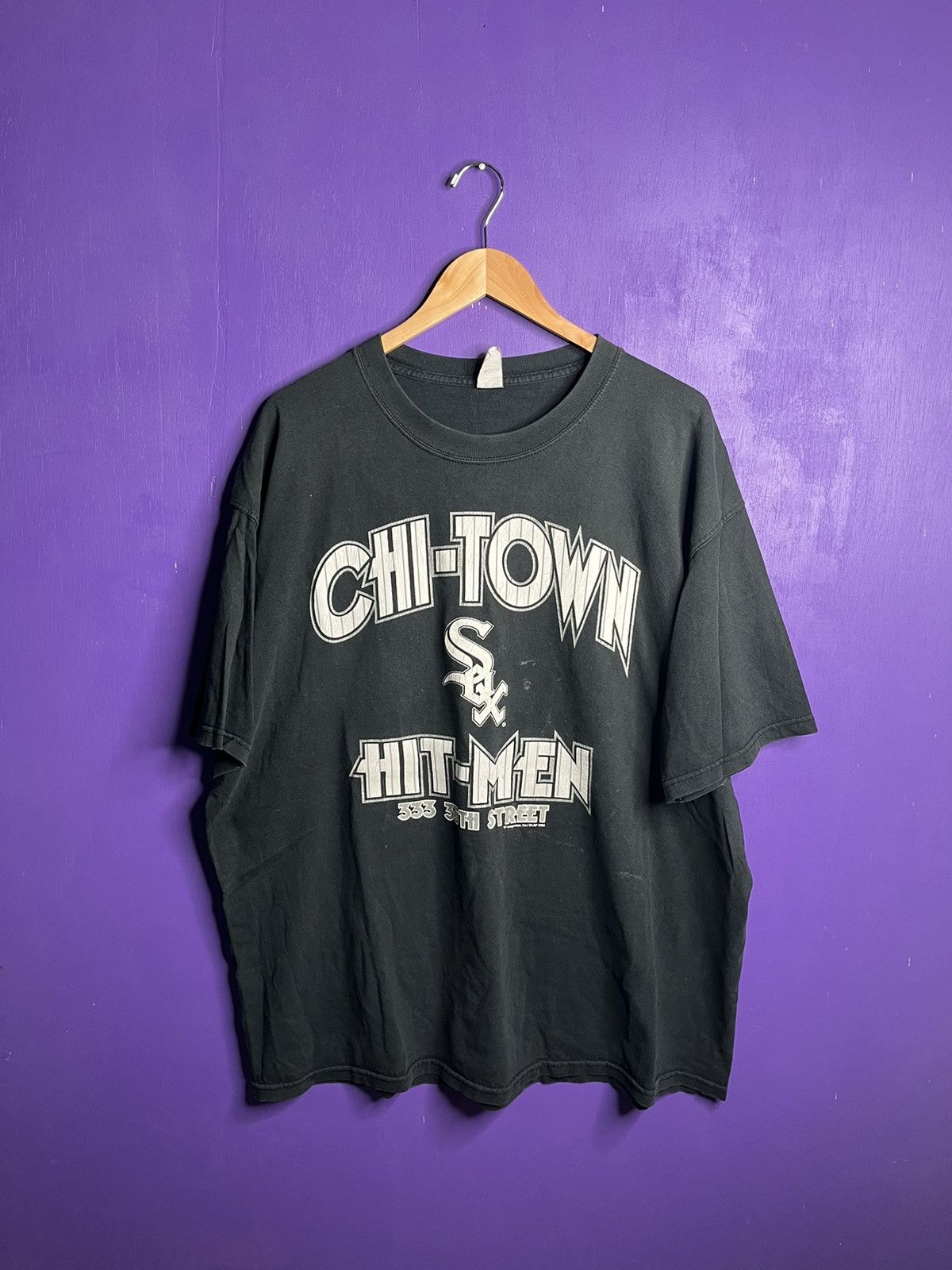 MLB × Vintage Vintage 2005 Chicago white sox hit men t-shirt Size US XXL / EU 58 / 5 - 1 Thumbnail