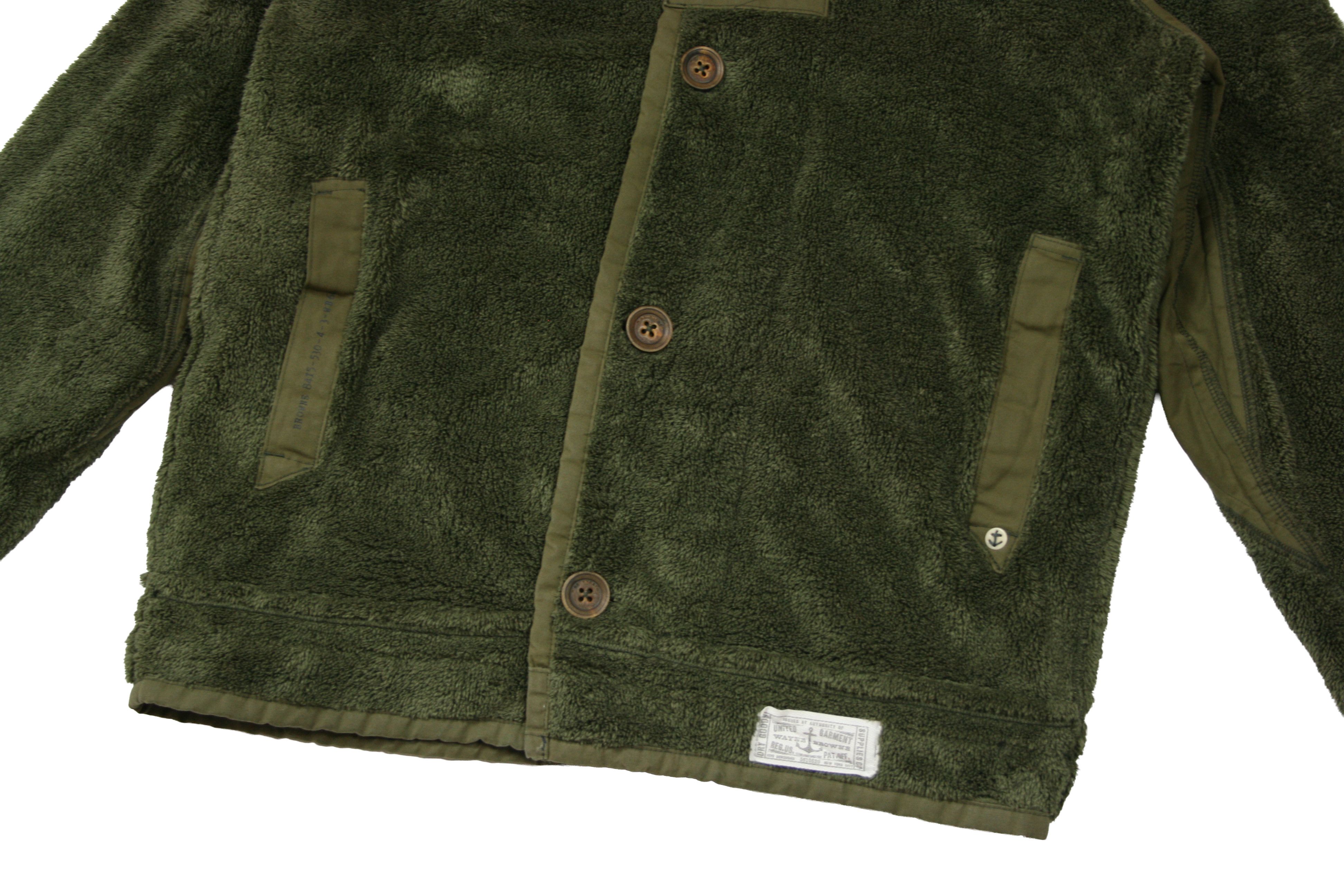 Vintage 00S Military Army Fleece Deep Pile Jacket Size US M / EU 48-50 / 2 - 4 Thumbnail