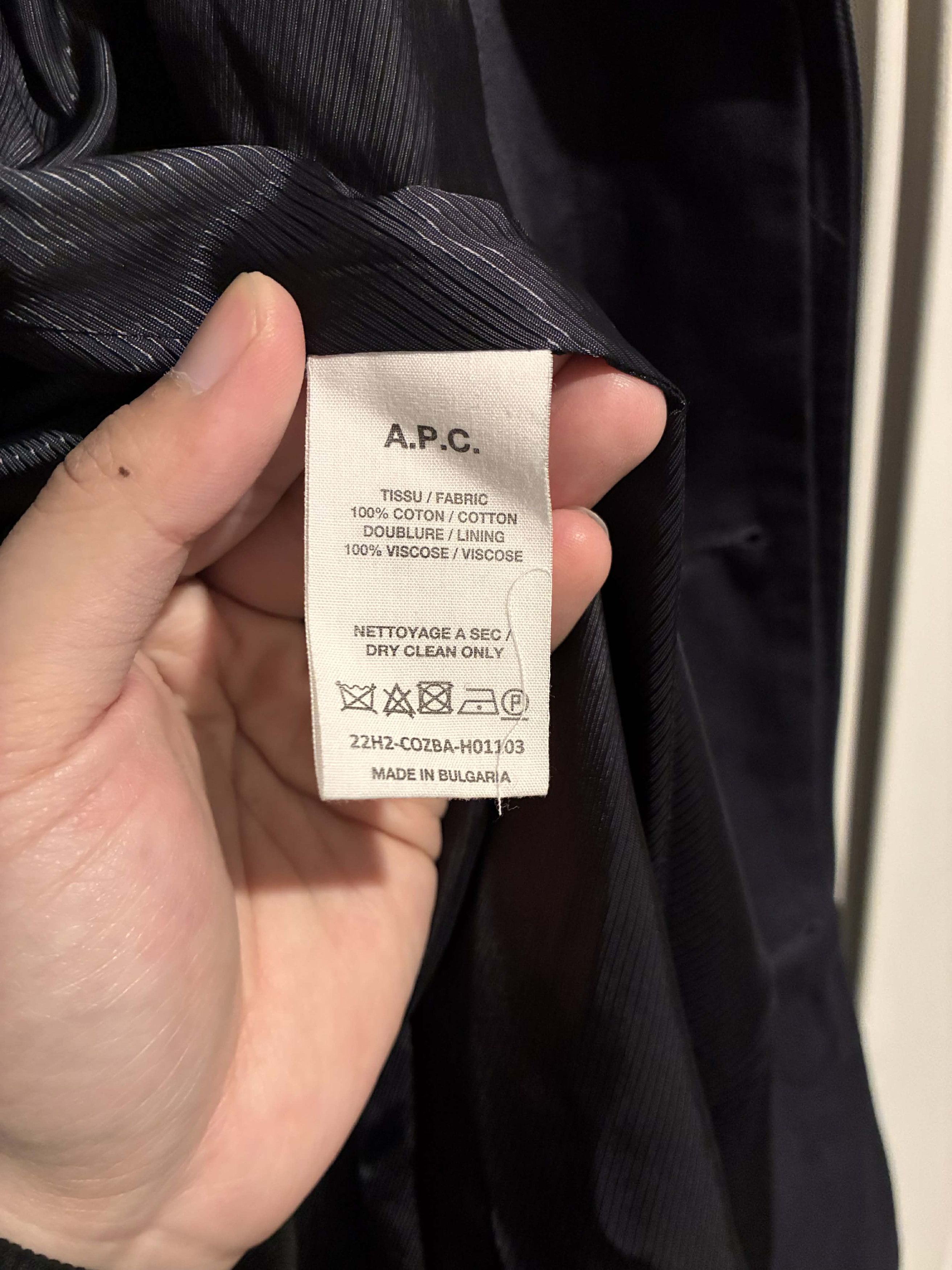 A.P.C. APC gabardine coat Size US L / EU 52-54 / 3 - 3 Thumbnail
