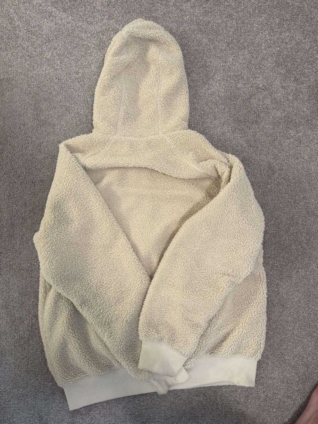 The North Face FLUFFY TNF SHERPA HOODIE Size US L / EU 52-54 / 3 - 4 Thumbnail