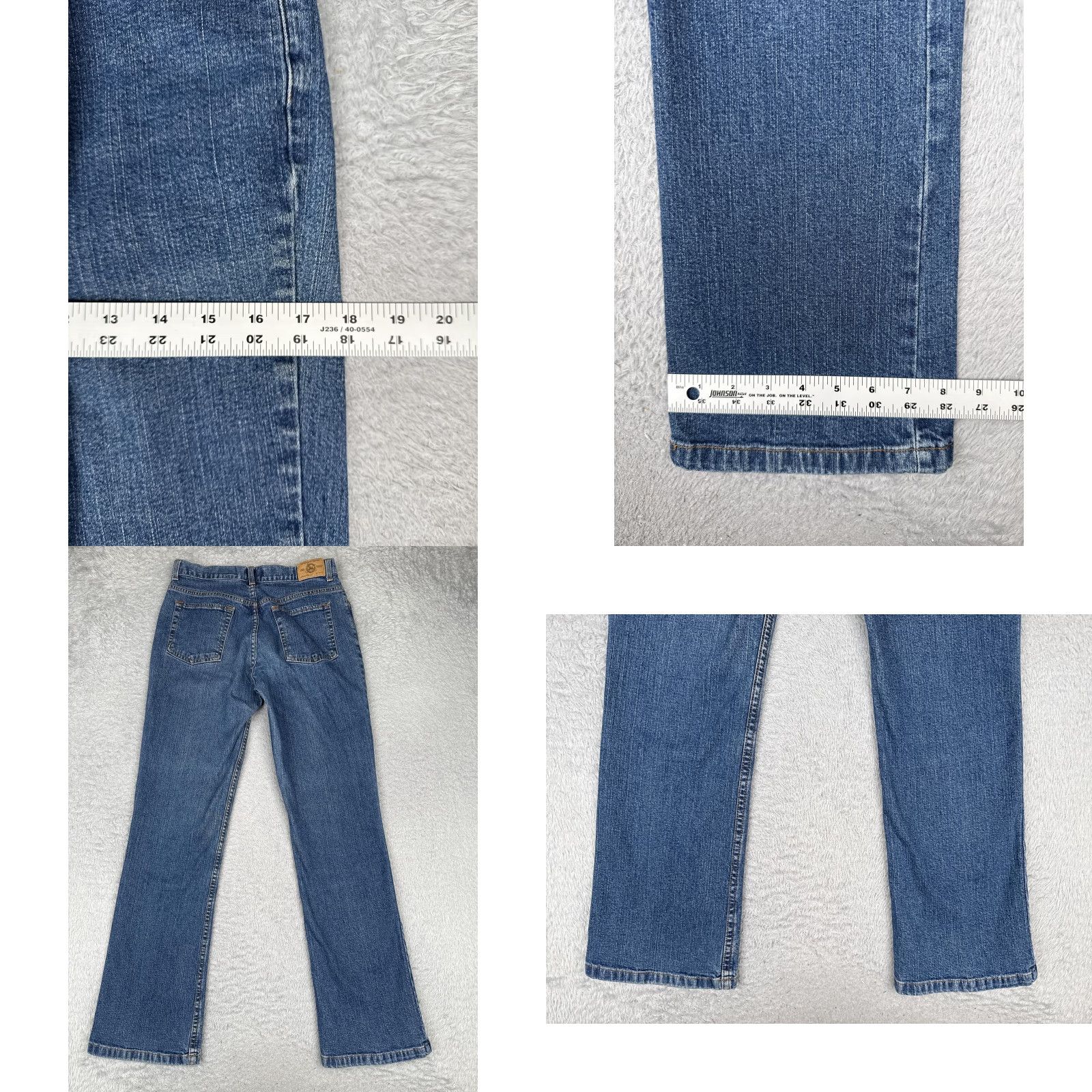 Eddie Bauer Eddie Bauer Jeans Women 28x31 Blue Denim Relaxed Straight Leg Medium Wash Casual Size 28" / US 6 / IT 42 - 9 Thumbnail