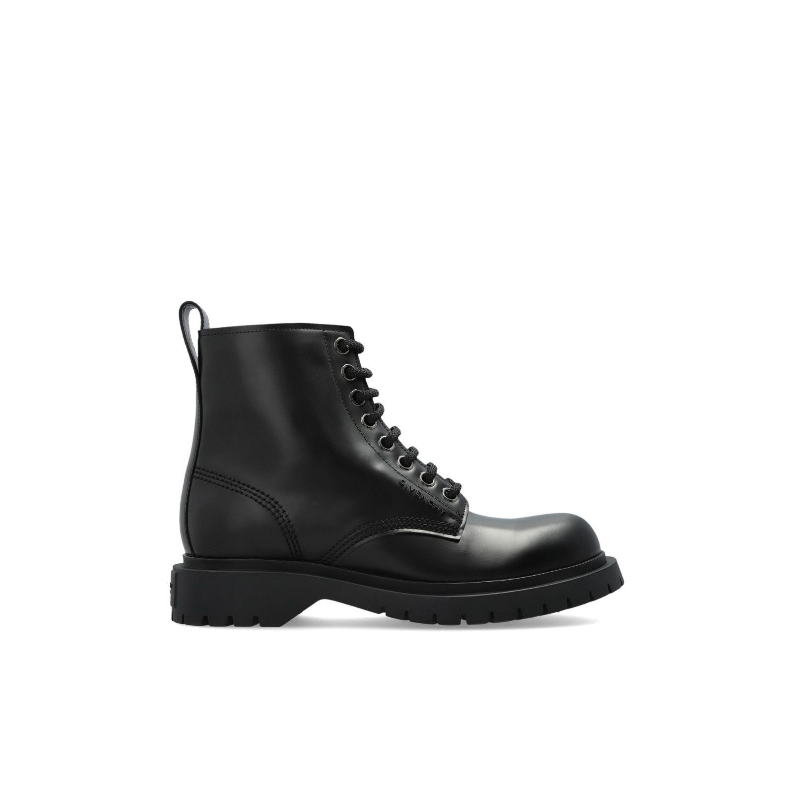 Givenchy GIVENCHY Black Leather Ankle Boots New & Authentic (Women's Size US 6 / IT 36 - 1 Thumbnail