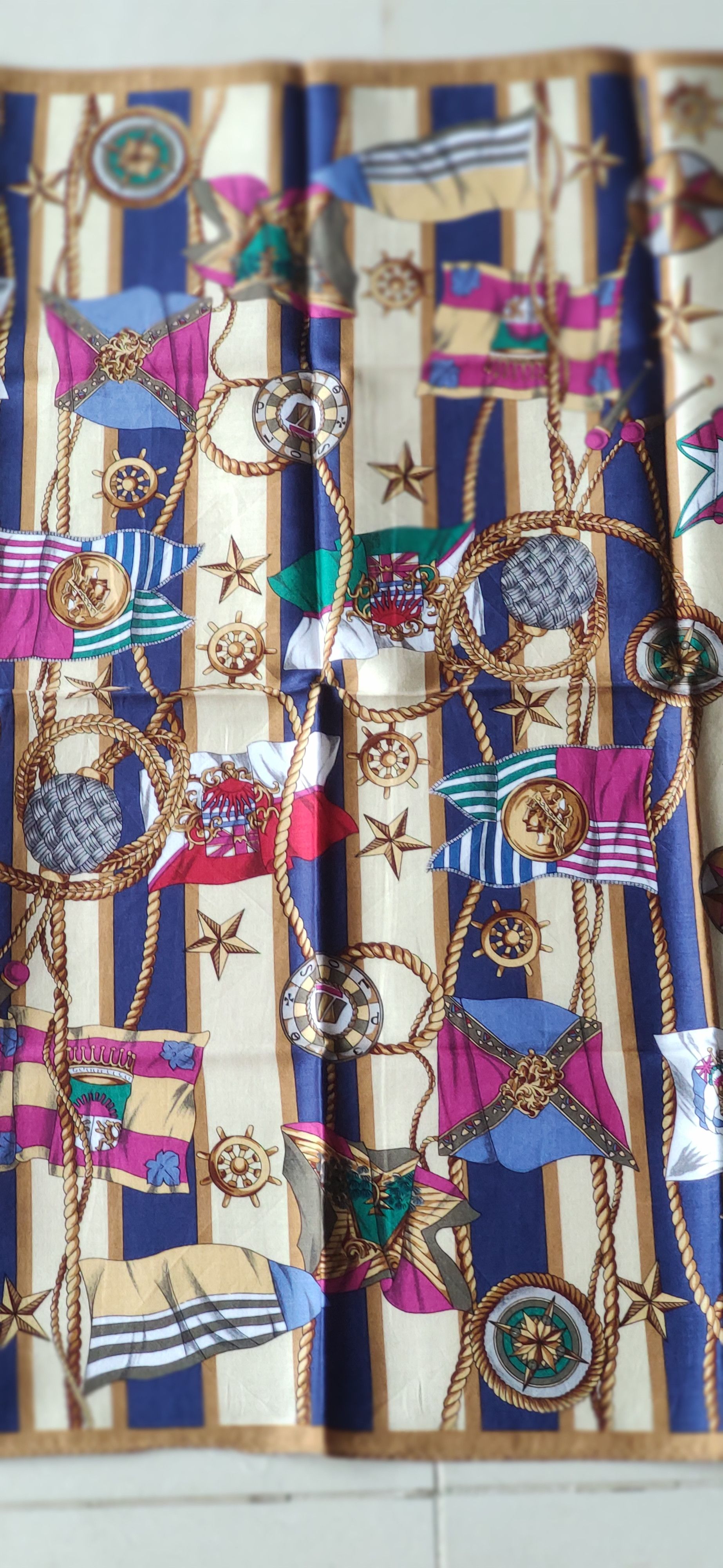 Celine Beautiful Celine Handkerchief Size ONE SIZE - 7 Thumbnail
