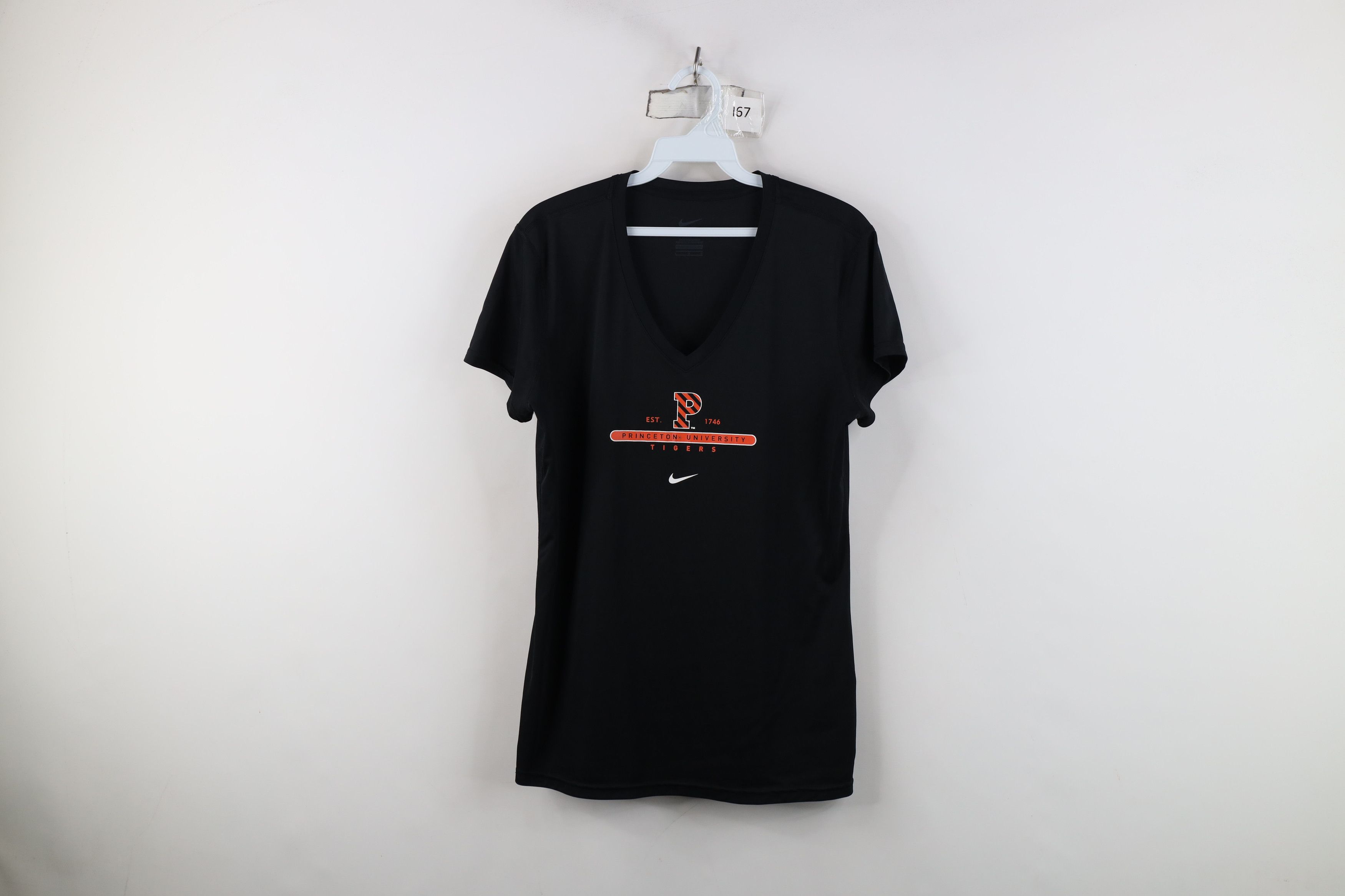 Nike Nike Scott Center Swoosh Princeton University T-Shirt Black Size L / US 10 / IT 46 - 1 Thumbnail