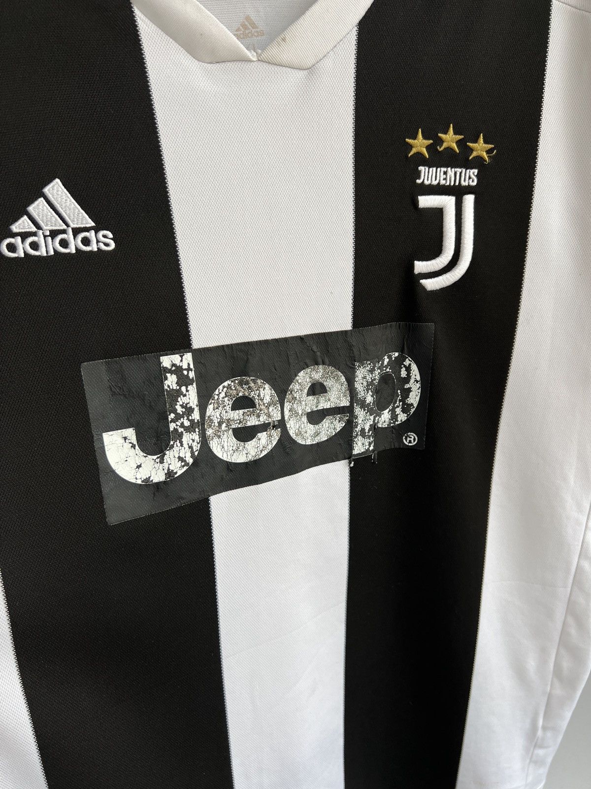 Adidas × Vintage Adidas Juventus Ronaldo 7 2018-19 Home Kit Soccer Jersey Size US XL / EU 56 / 4 - 10 Thumbnail