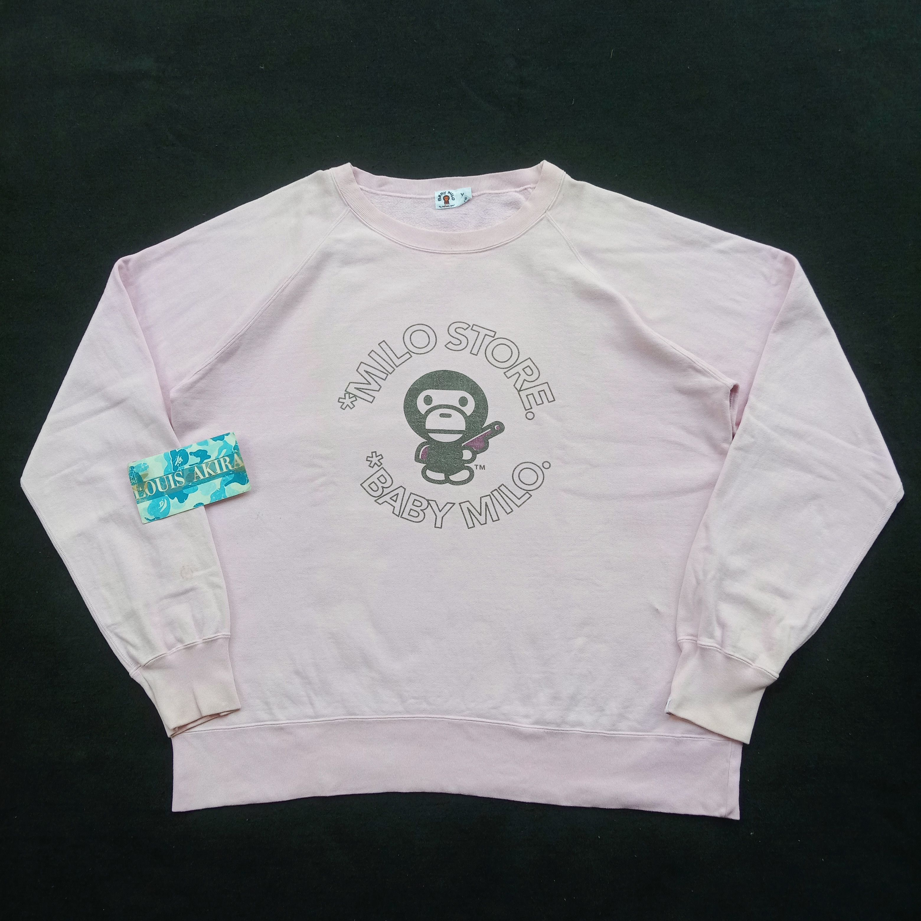 Bape Baby Milo Soldier Crewneck (2003) Size US XL / EU 56 / 4 - 1 Thumbnail