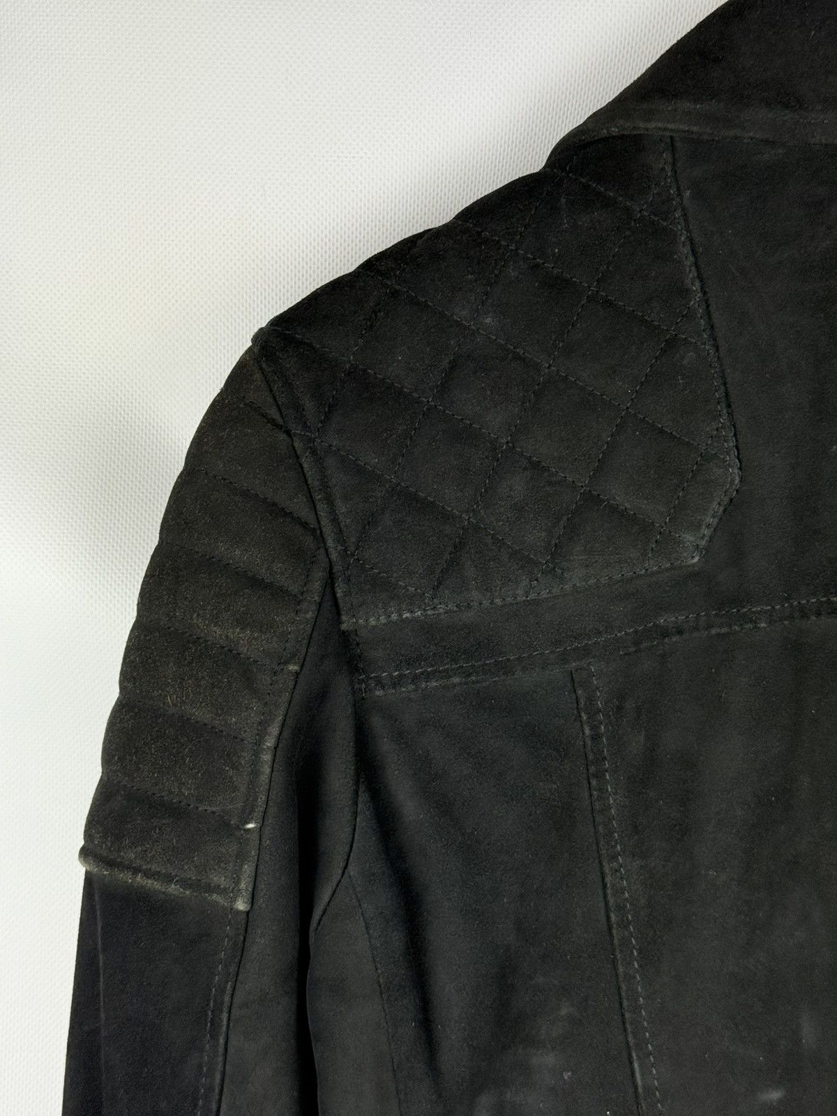 Allsaints Allsaints Imagara Suede Biker Men’s Leather Jacket Size XS Size US XS / EU 42 / 0 - 18 Thumbnail