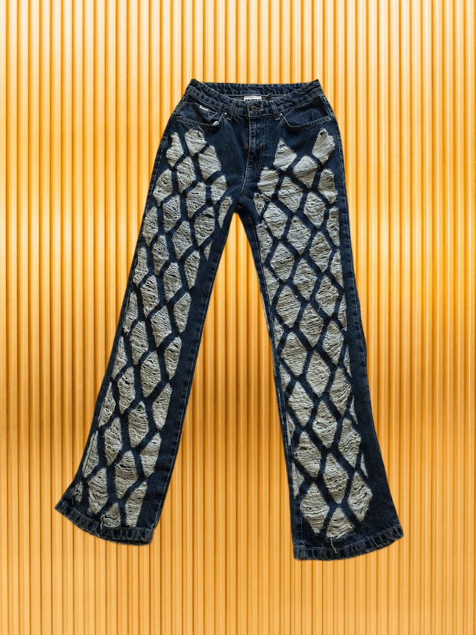 The Ragged Priest The Ragged Priest Patchwork Denim FLARED Size 26" / US 2 / IT 38 - 1 Thumbnail