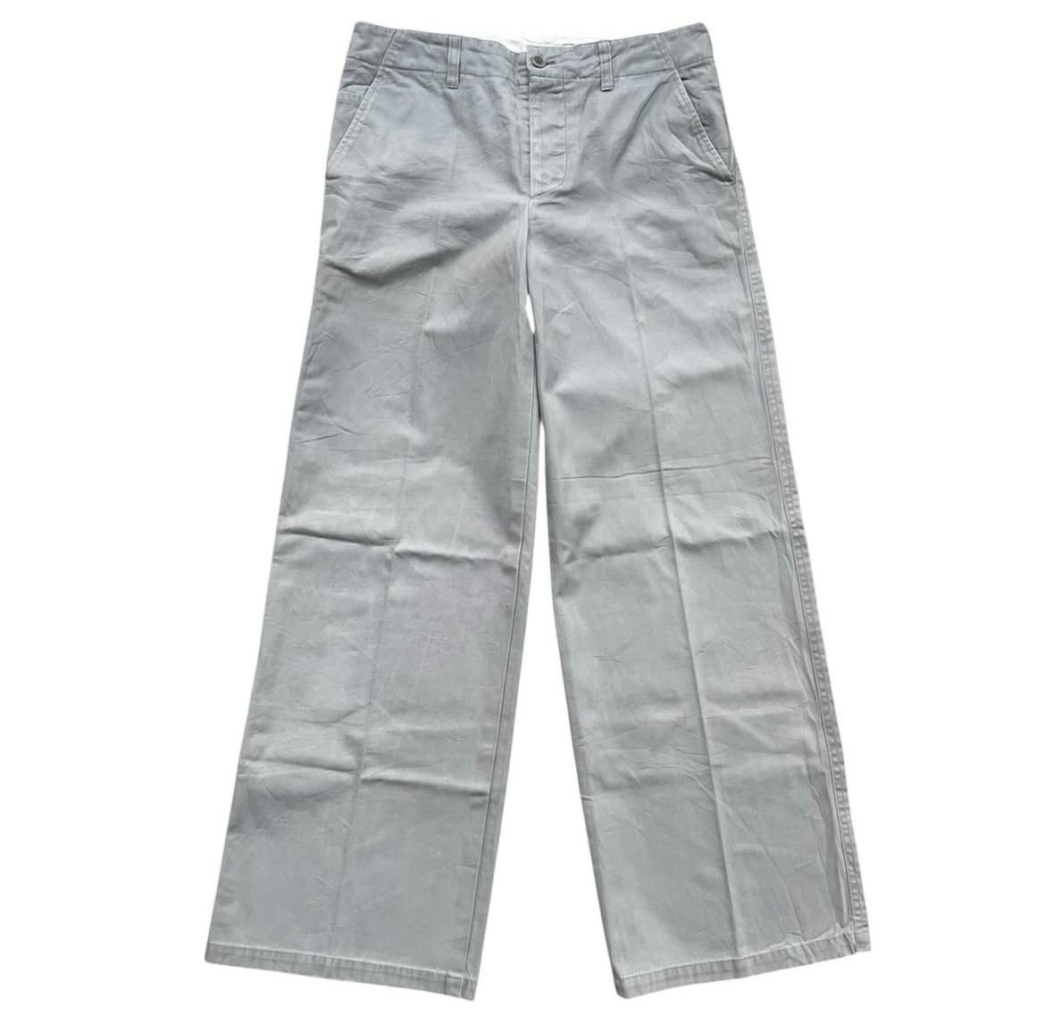 Margaret Howell 2000s Margaret Howell Fishtail Cotton Pants Size US 30 / EU 46 - 1 Thumbnail