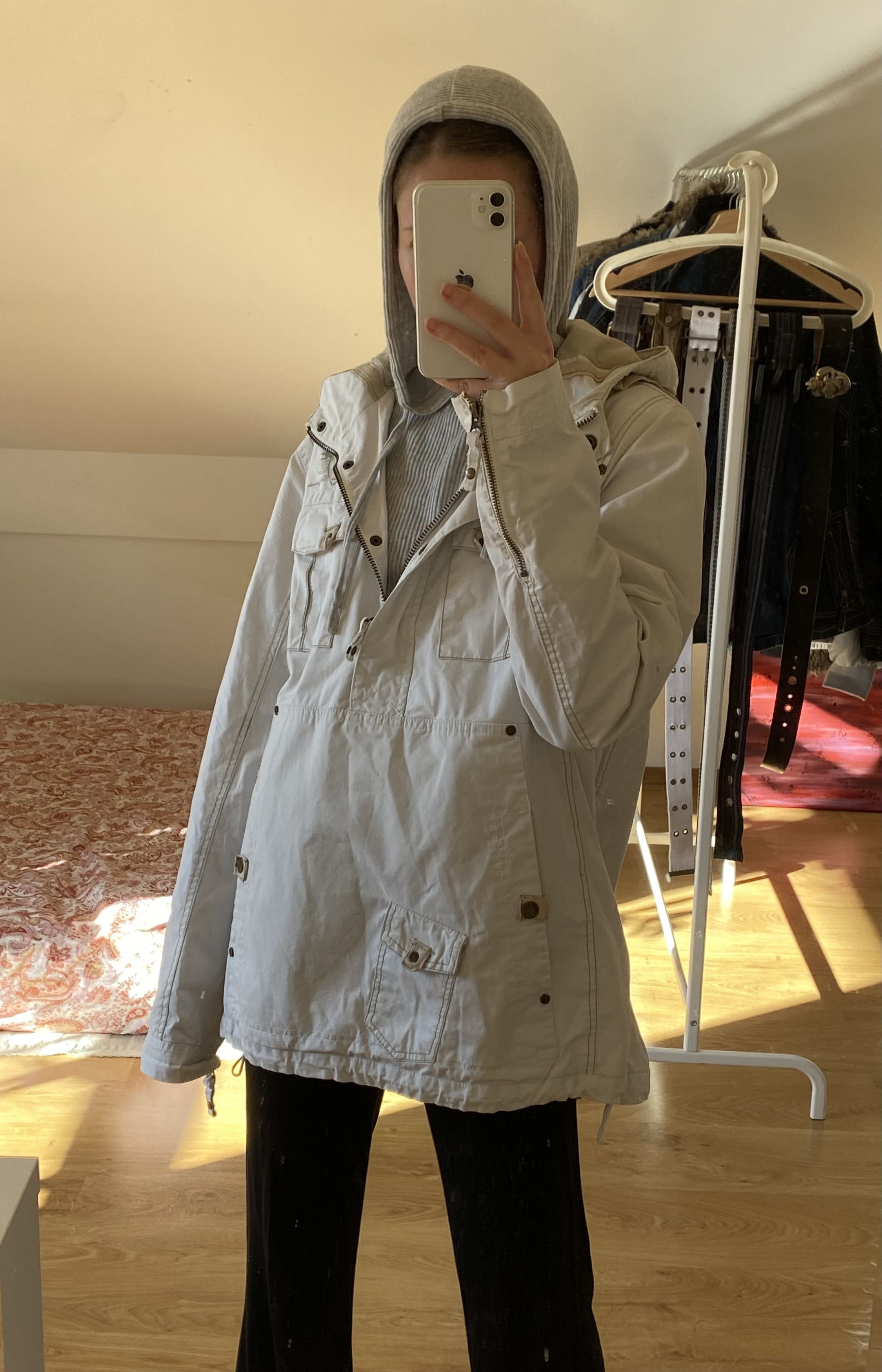 Vintage Winter jacket Wild cats Size L / US 10 / IT 46 - 3 Thumbnail