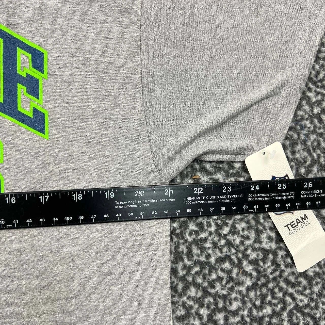 Other Seattle Seahawks Shirt Men M Gray Short Sleeve Crew Neck New Size US M / EU 48-50 / 2 - 3 Thumbnail