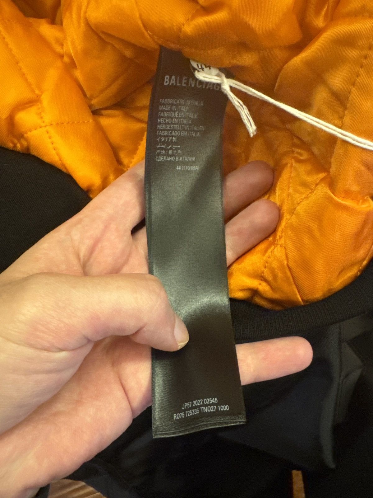 Balenciaga Balenciaga Adidas Black oversized bomber Sz.44 Size US S / EU 44-46 / 1 - 14 Thumbnail