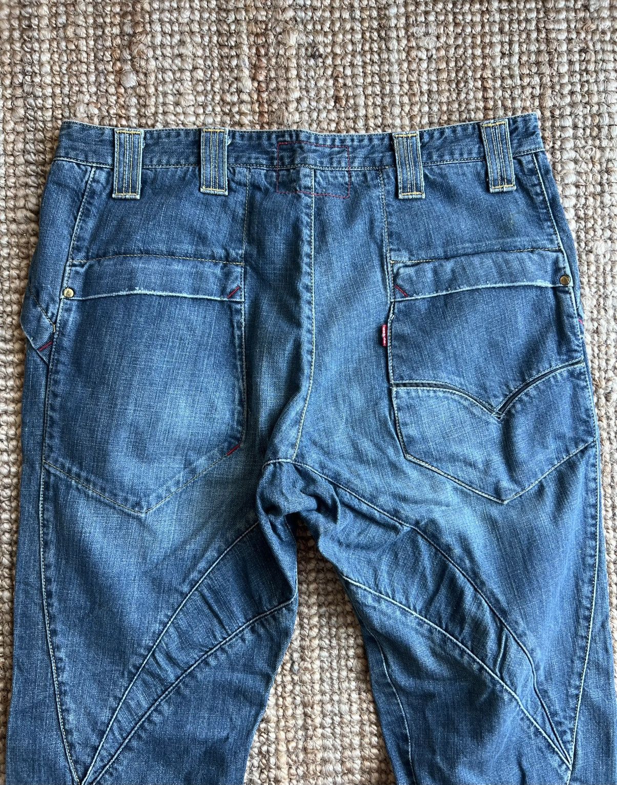 Levi's Rare design Vintage Levis Engineered Jeans W34 Actual 36x30 Size US 34 / EU 50 - 7 Thumbnail