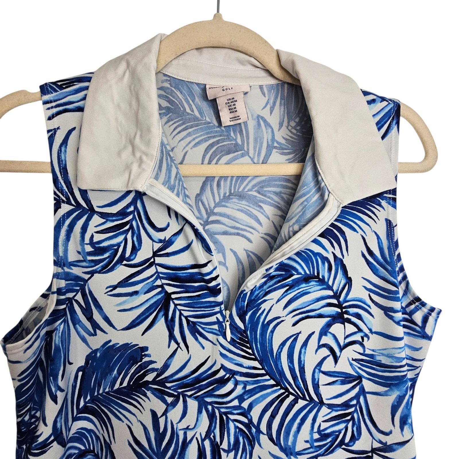 Tommy Bahama Tommy Bahama Womens Golf Polo Shirt Size M Hawaiian Tropical Size M / US 6-8 / IT 42-44 - 2 Thumbnail