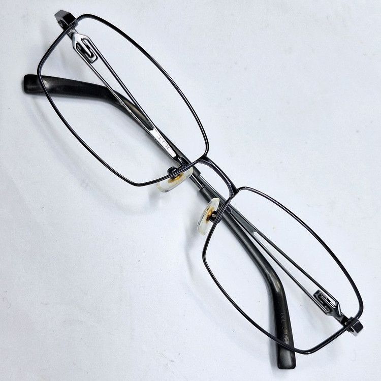 Other VINTAGE INCLUSE Midnight Blue Square Glasses Grid Hinge Size ONE SIZE - 1 Thumbnail