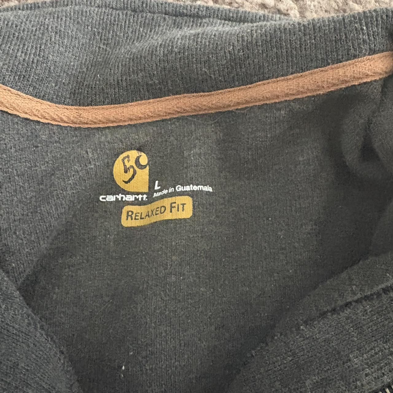 Carhartt × Vintage Carhartt relaxed fit quarter zip up hoodie Size US L / EU 52-54 / 3 - 2 Thumbnail