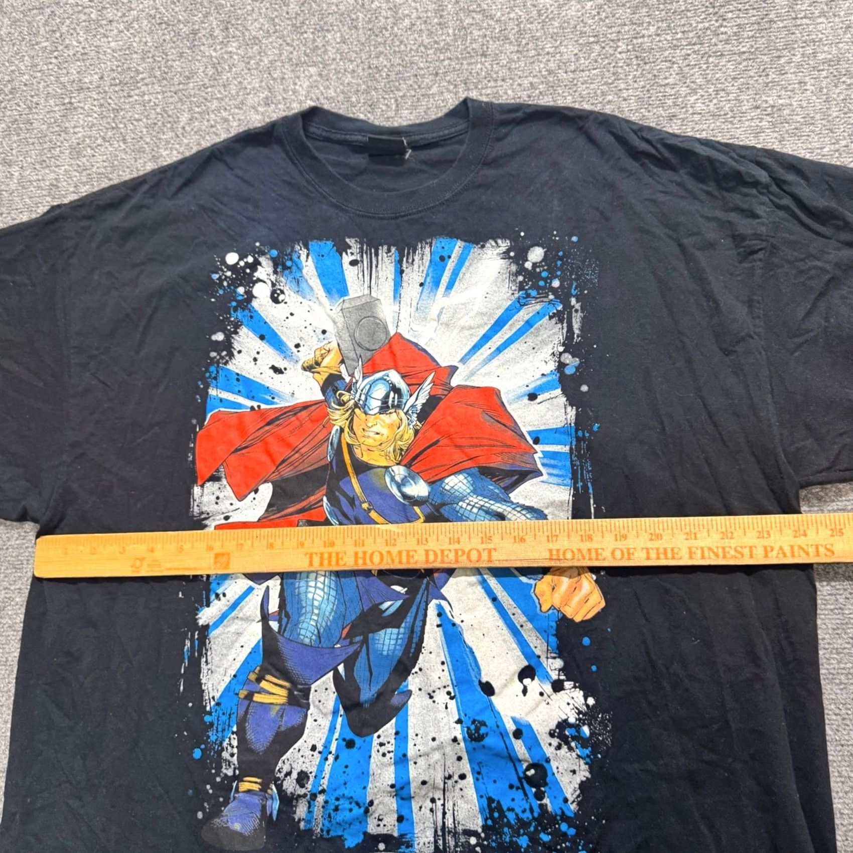 Vintage VTG Mad Engine T-shirt Thor Hammer Ragnarok Y2K Black 2XL Mens Mens? Size US XXL / EU 58 / 5 - 4 Thumbnail