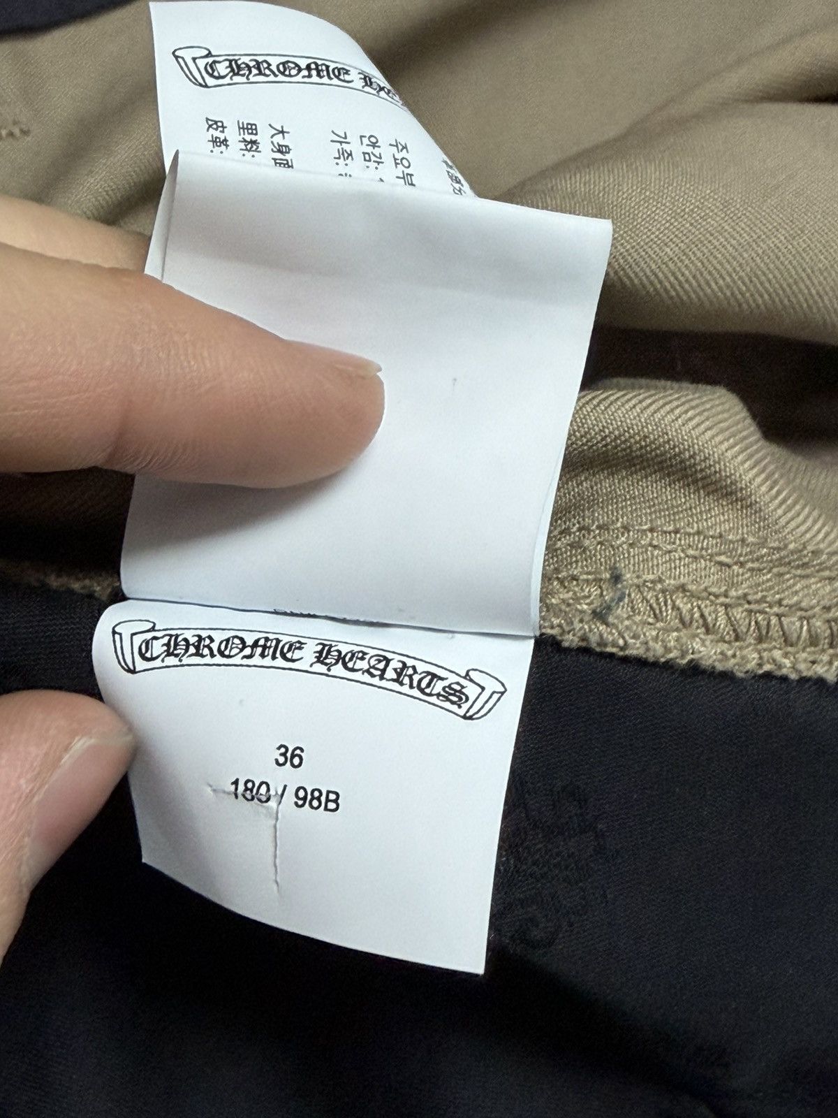 Chrome Hearts Chrome Hearts Pink Patch Khaki Carpenter 36 Size US 36 / EU 52 - 9 Thumbnail