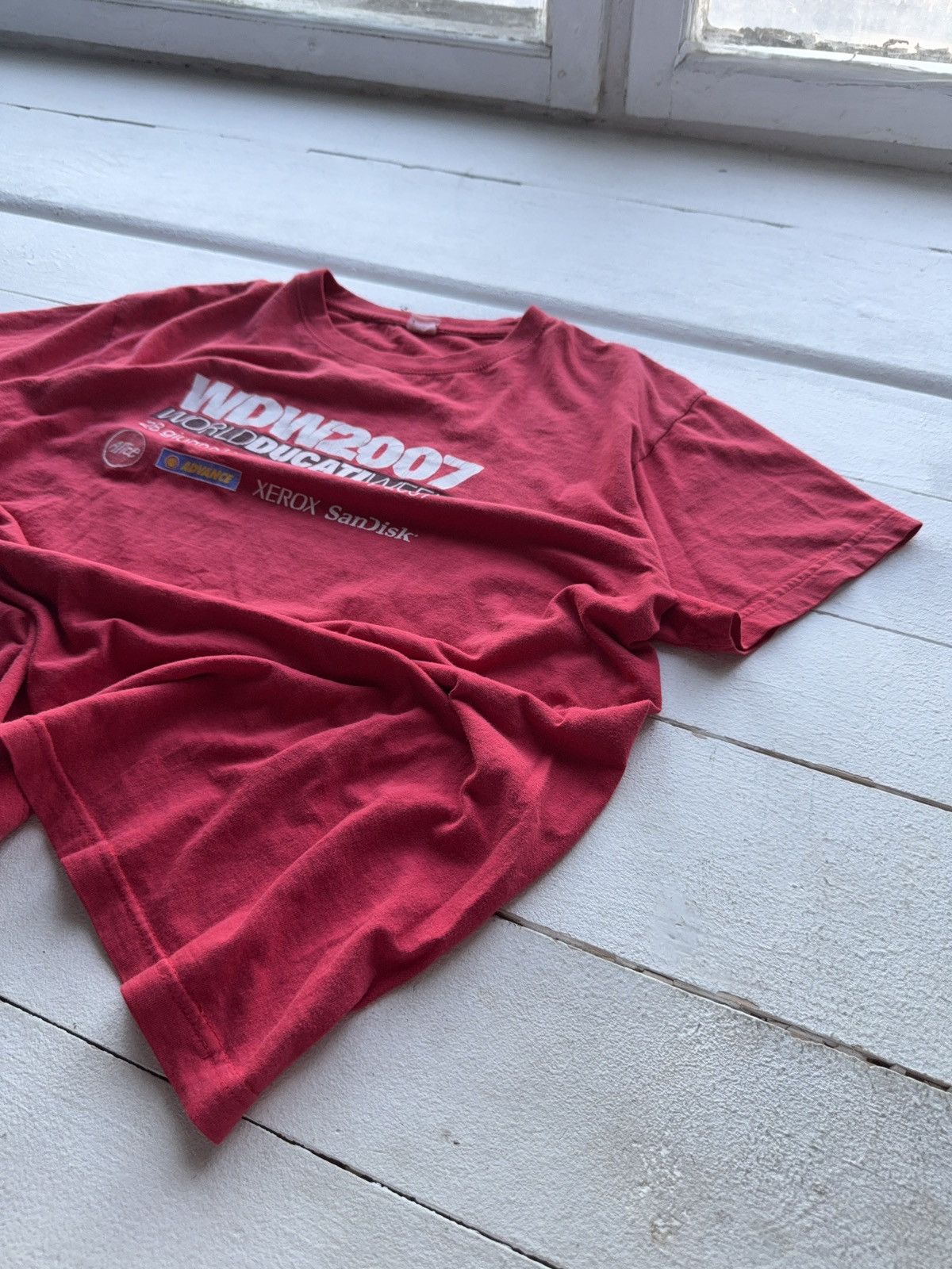 Other Vintage Ducati WDW 2007 T-Shirt Red Moto Racing Tee Size US M / EU 48-50 / 2 - 3 Thumbnail