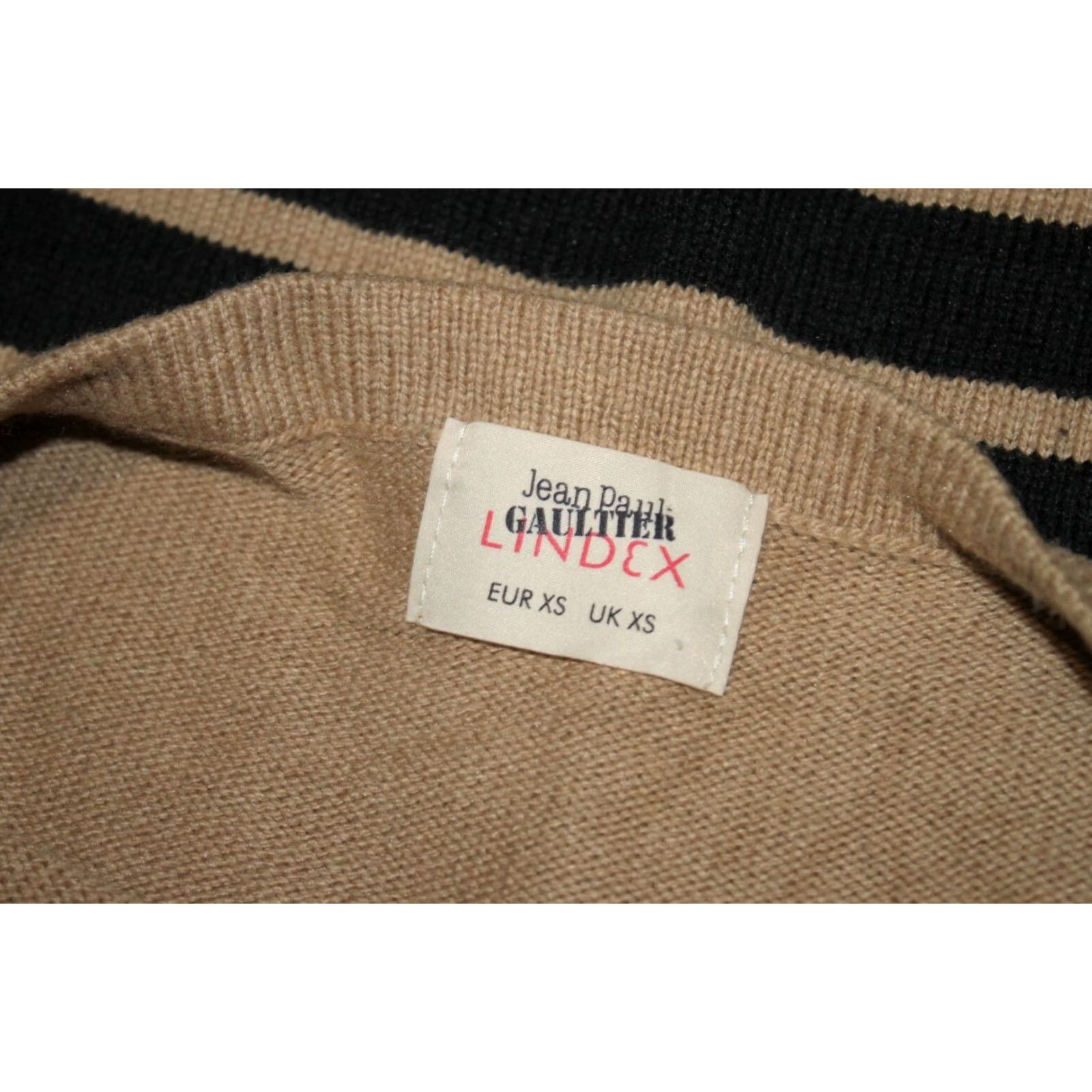 Jean Paul Gaultier Jean Paul Gaultier for Lindex Womens XS Dress A-Line Knee Length Multicoloured Knit/Structured Dress XS Womens Size 26" / US 2 / IT 38 - 3 Thumbnail