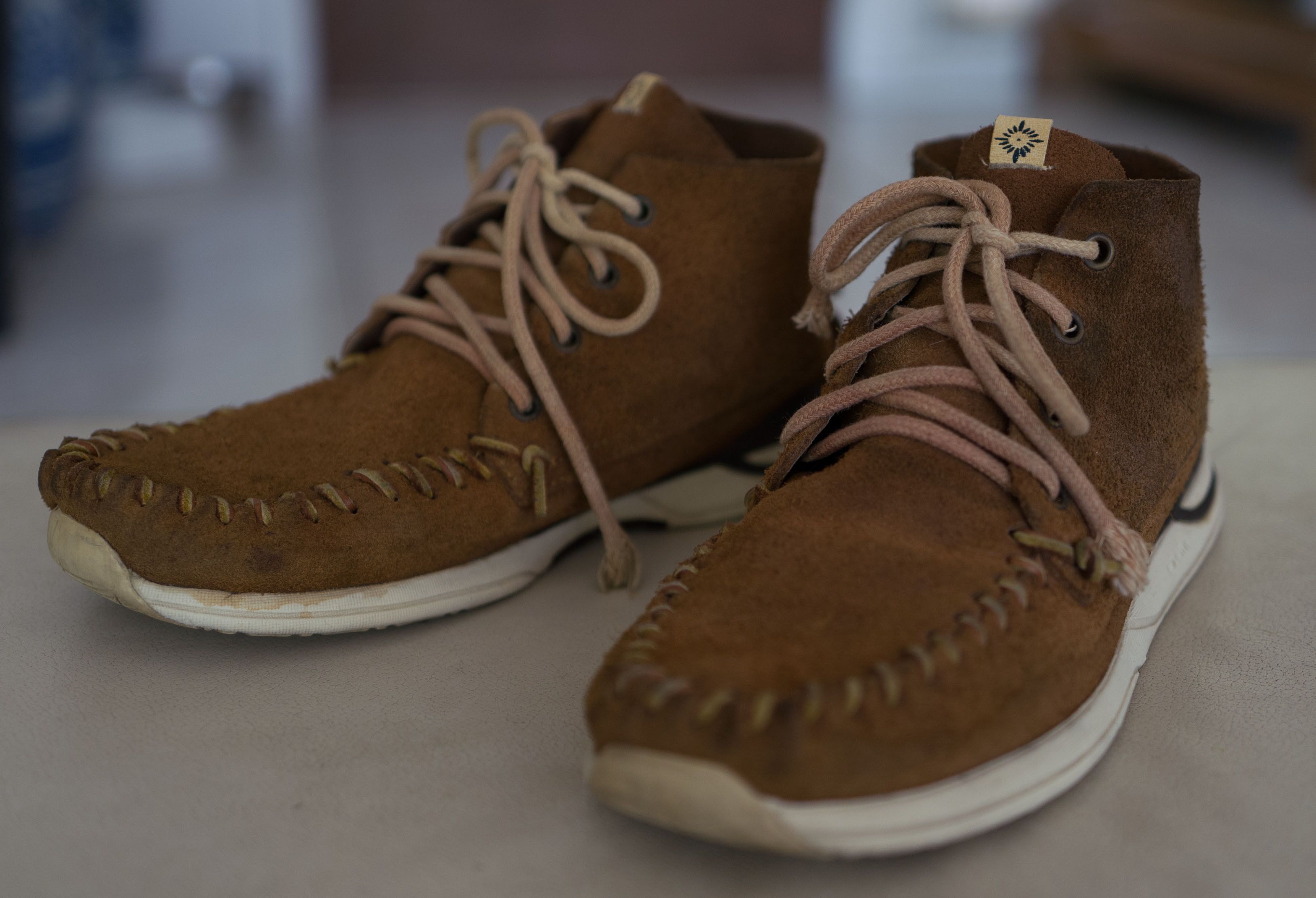 Visvim Visvim Brown Suede Moccasins Grailed