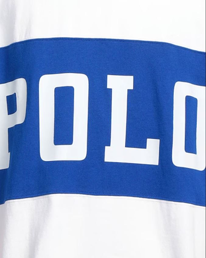 Polo Ralph Lauren Spelled out Polo Track Rugby Shirt XL