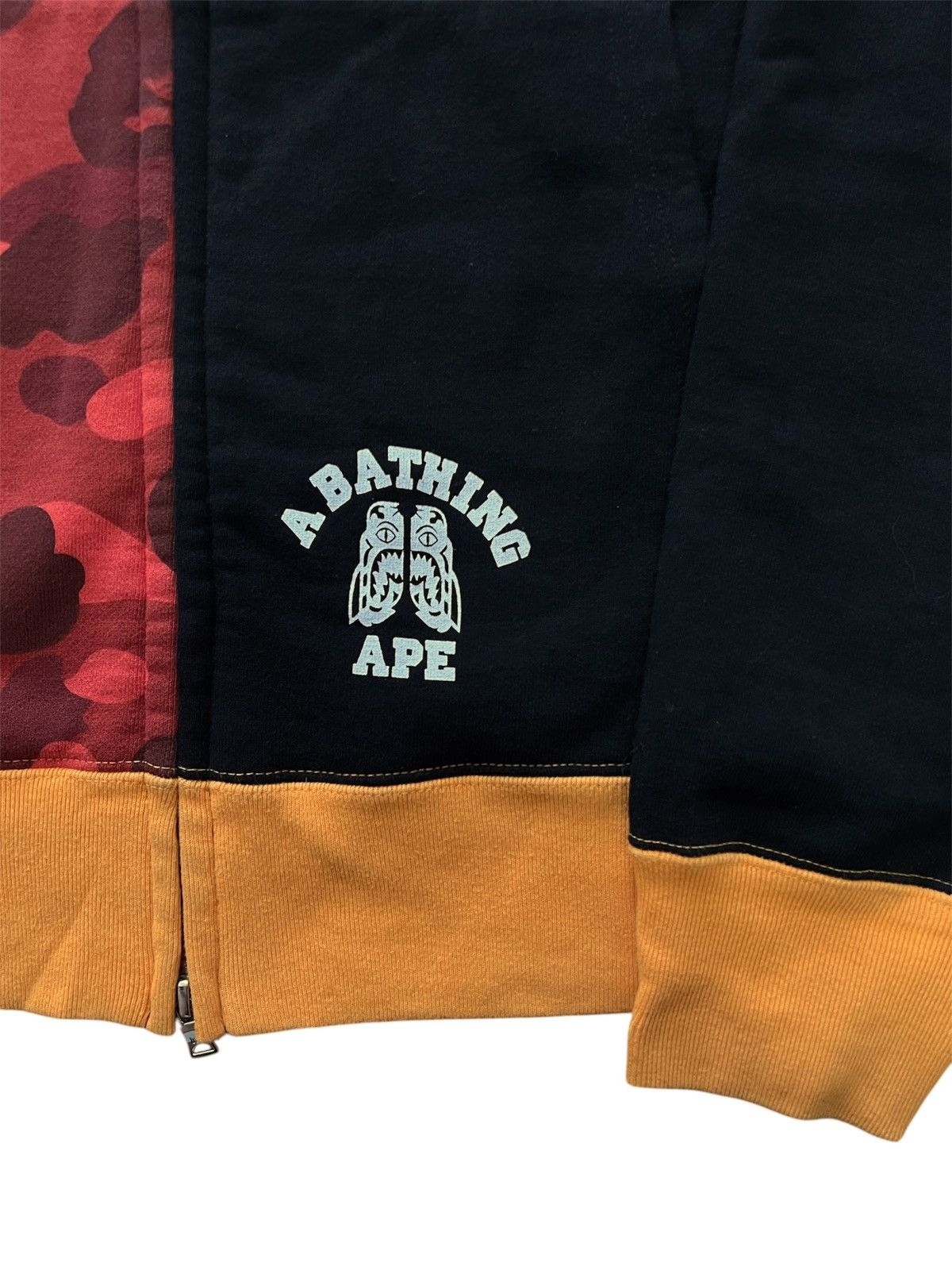 Bape Bape Tiger Shark Full Zip Hoodie Size US XL / EU 56 / 4 - 5 Thumbnail