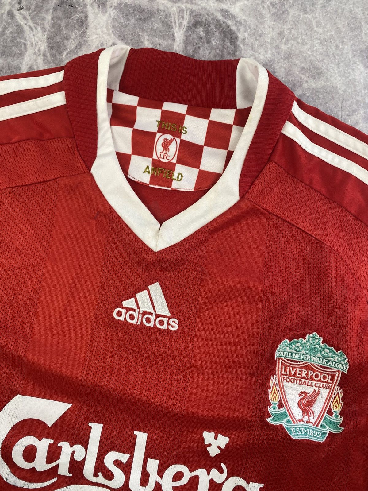 Adidas Adidas Liverpool 2008 Soccer Jersey Size: L Size US L / EU 52-54 / 3 - 2 Thumbnail