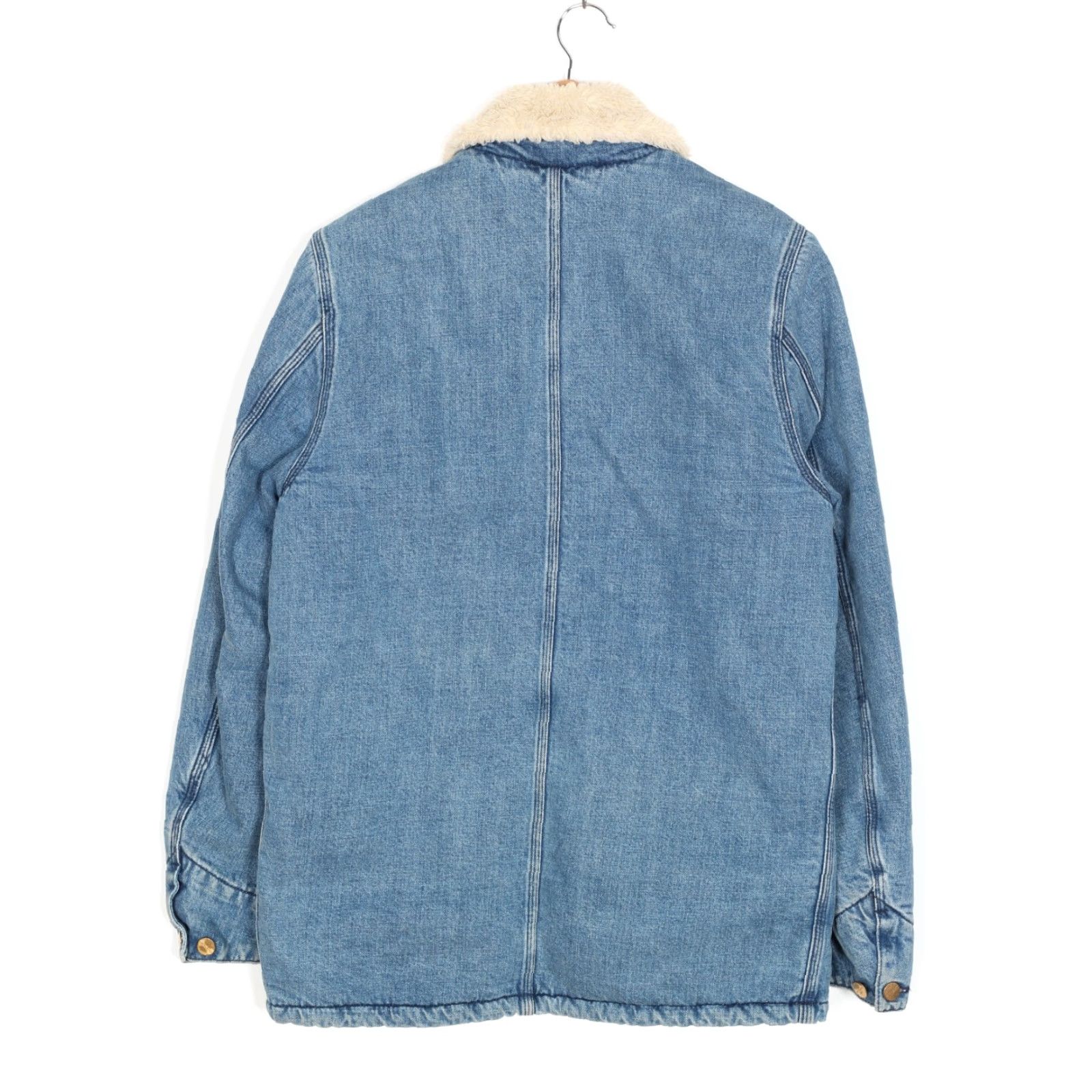 Carhartt Wip Carhartt WIP PHOENIX COAT Denim Jacket Men Size S Sherpa Lined Blue MJ6153 Size US S / EU 44-46 / 1 - 3 Thumbnail