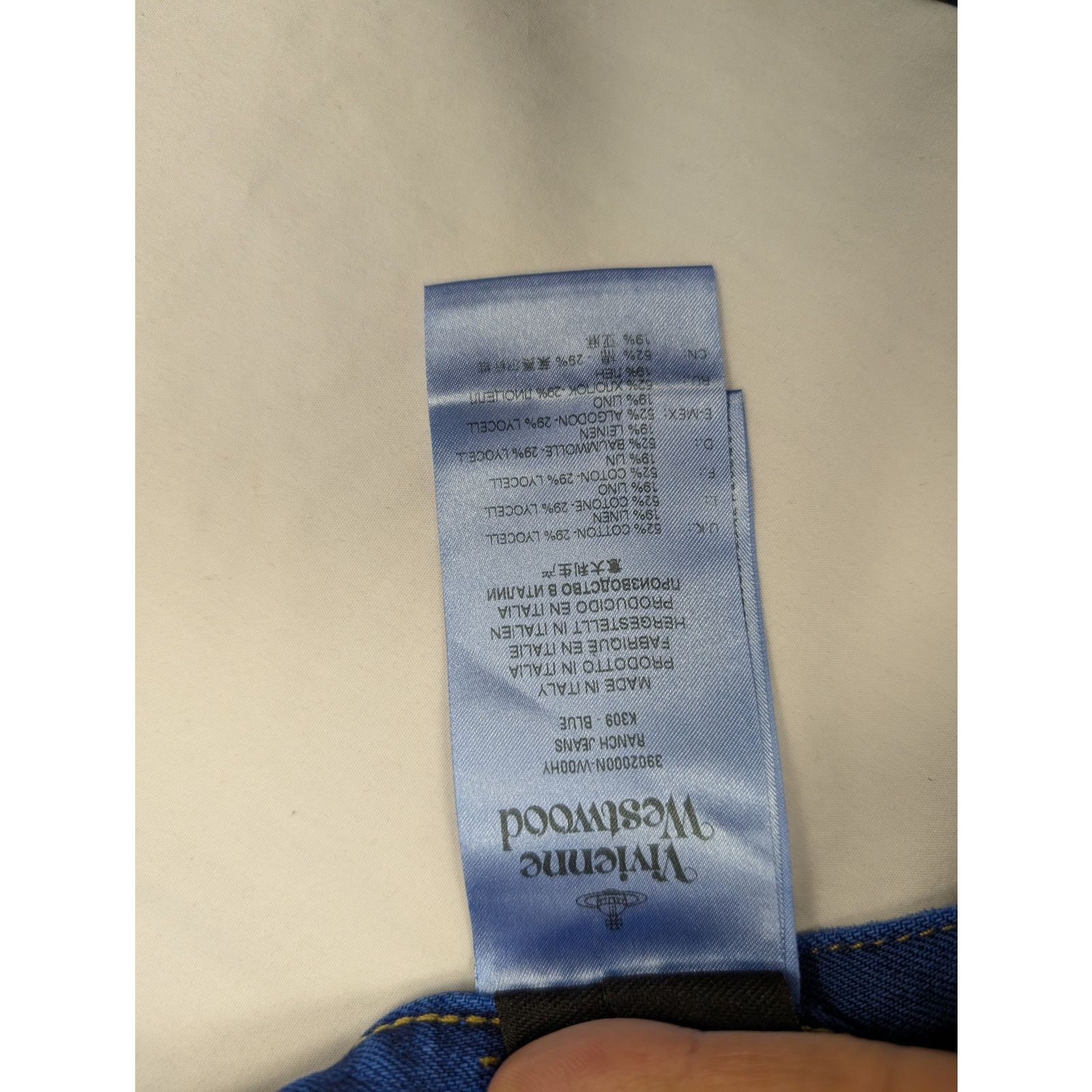 Vivienne Westwood o1rshd1 Ranch Jeans in Blue Size US 34 / EU 50 - 13 Thumbnail