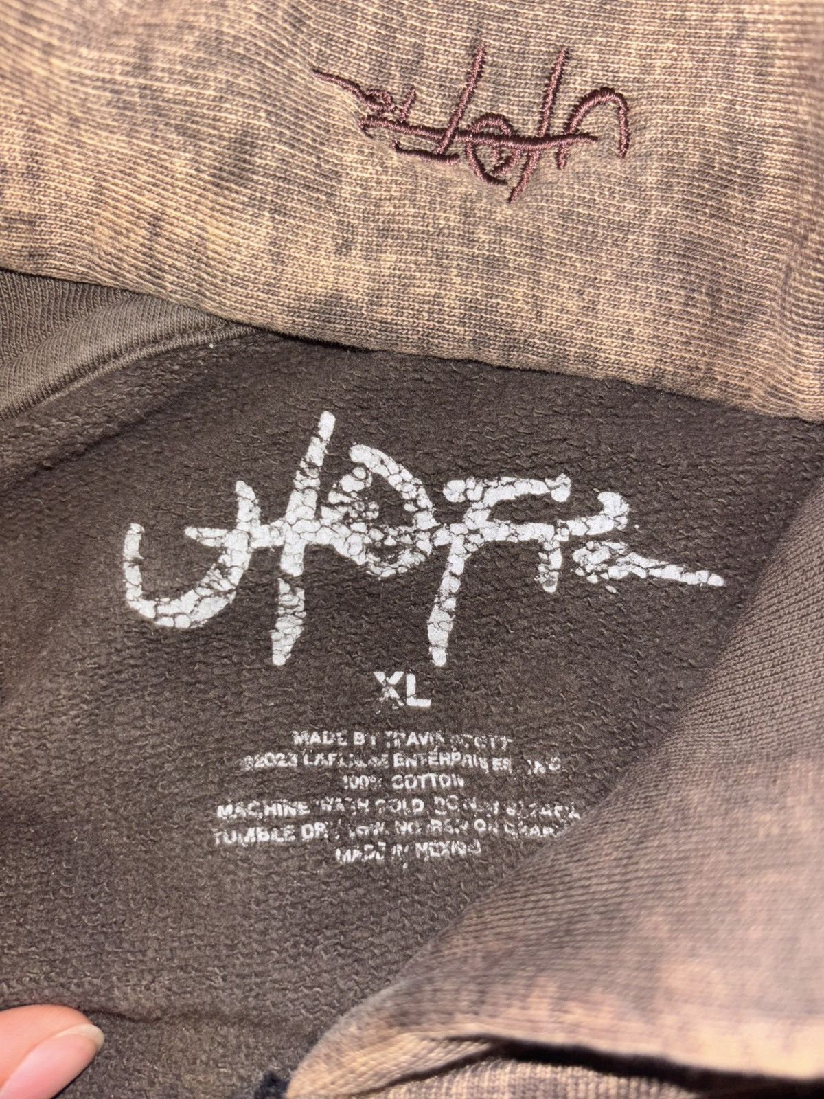 Travis Scott Cactus Jack by Travis Scott God's Country Zip Hoodie 'Brown' Size US XL / EU 56 / 4 - 6 Thumbnail