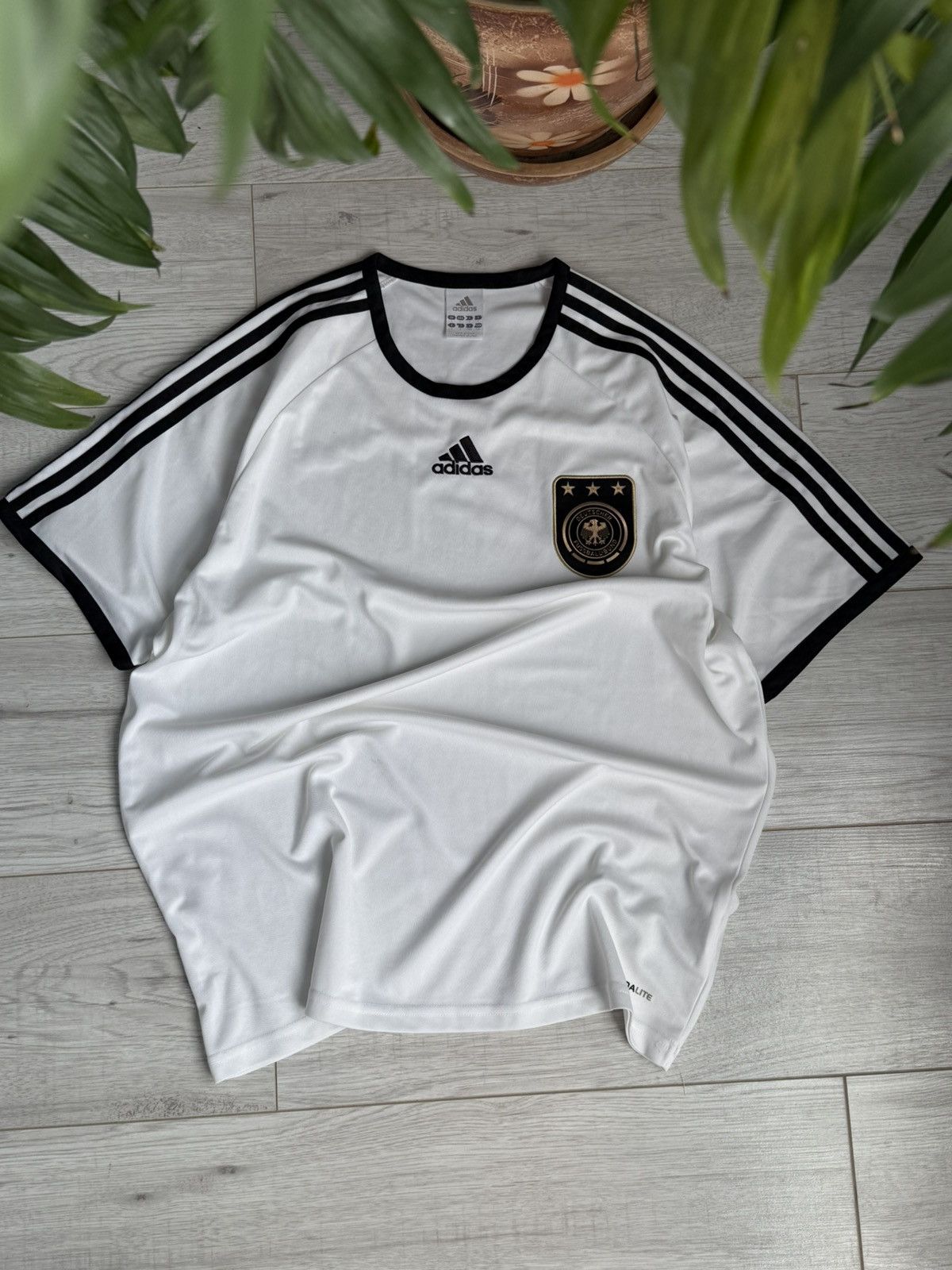 Adidas Adidas Germany National Team Jersey 3-Star 2009 kit shirt Size US L / EU 52-54 / 3 - 1 Thumbnail