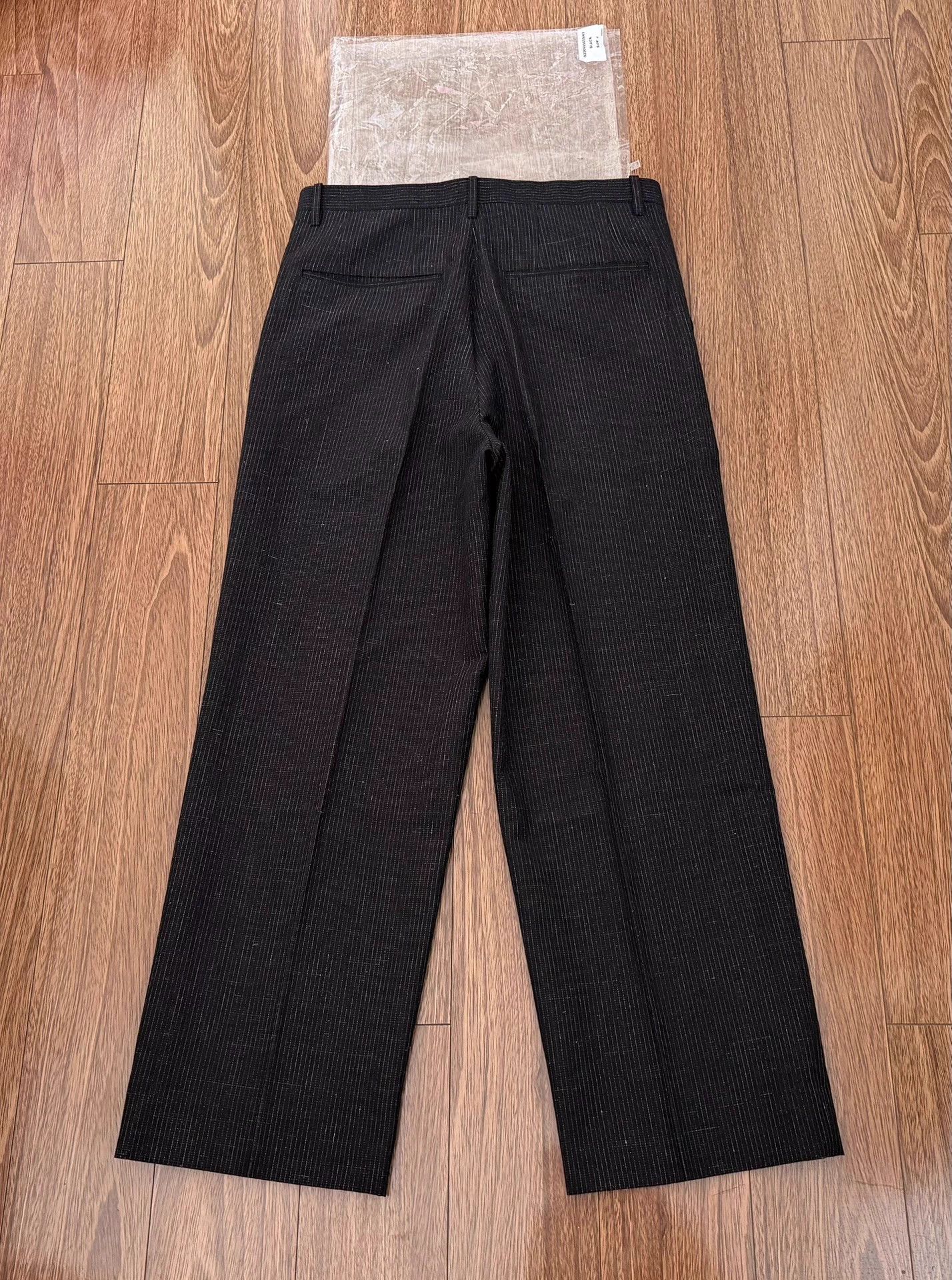 Visvim VISVIM 26SS ICT BROADER Wool Blend Knit Slacks 4 black Size US 36 / EU 52 - 2 Thumbnail