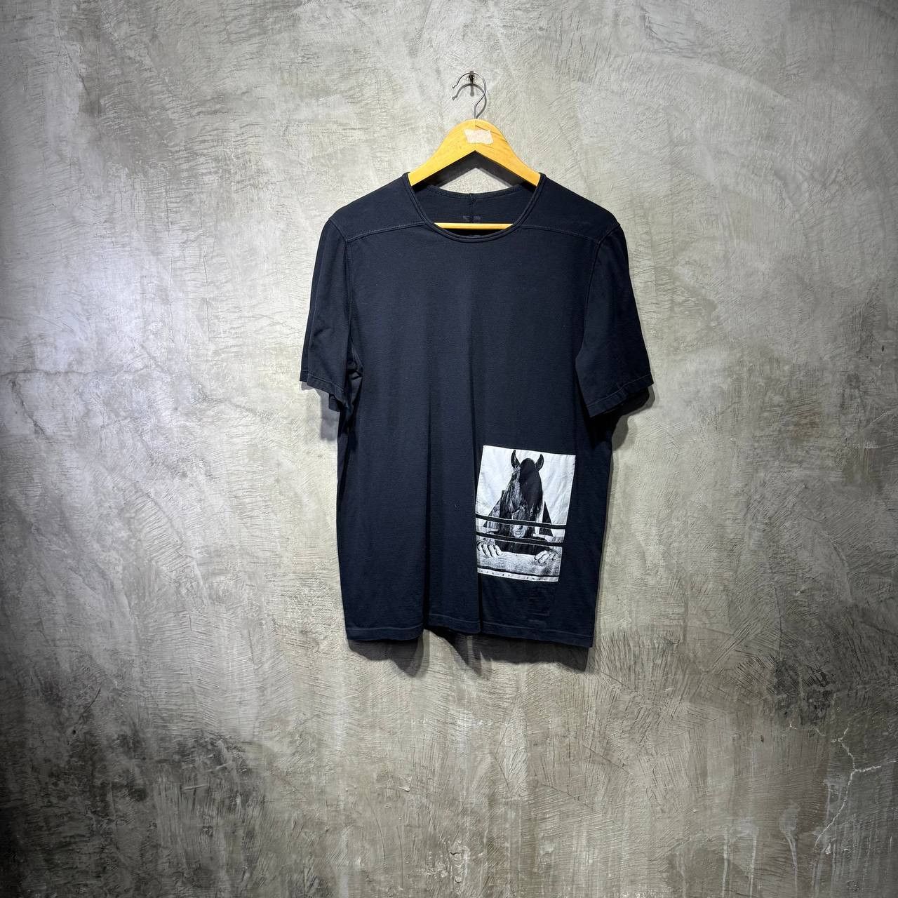Rick Owens Drkshdw Rick Owens DRKSHDW FW15 Sphinx Tee Size US L / EU 52-54 / 3 - 1 Thumbnail