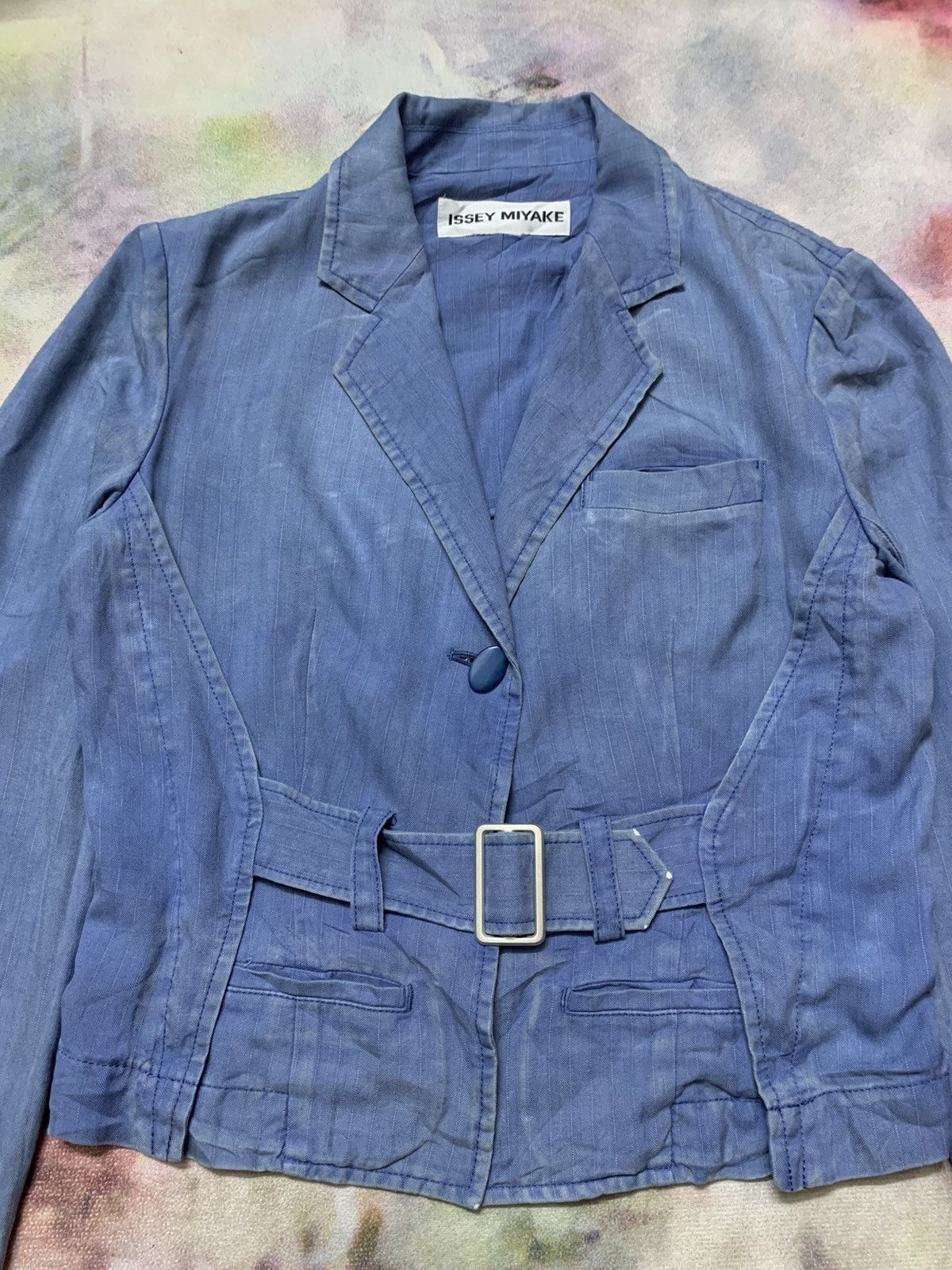 Issey Miyake Vintage ISSEY MIYAKE Cropped Coat Size S / US 4 / IT 40 - 5 Thumbnail
