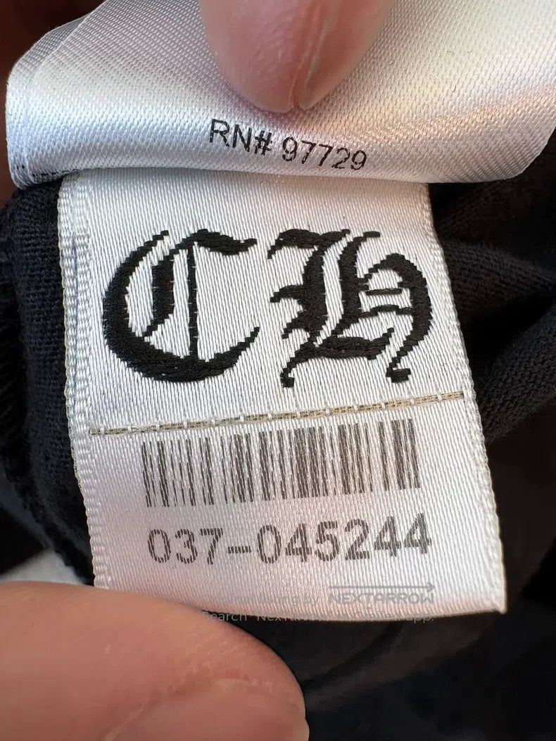 Chrome Hearts CHROME HEARTS Size S Letter dark pattern printed round neck Size US S / EU 44-46 / 1 - 4 Thumbnail