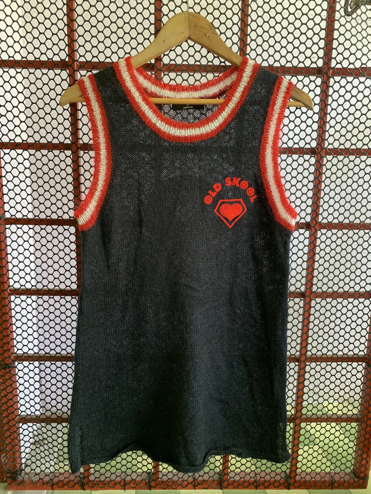 Hysteric Glamour × Japanese Brand Vintage Japanese Super Lover Tank Top Shirt Size M / US 6-8 / IT 42-44 - 1 Thumbnail