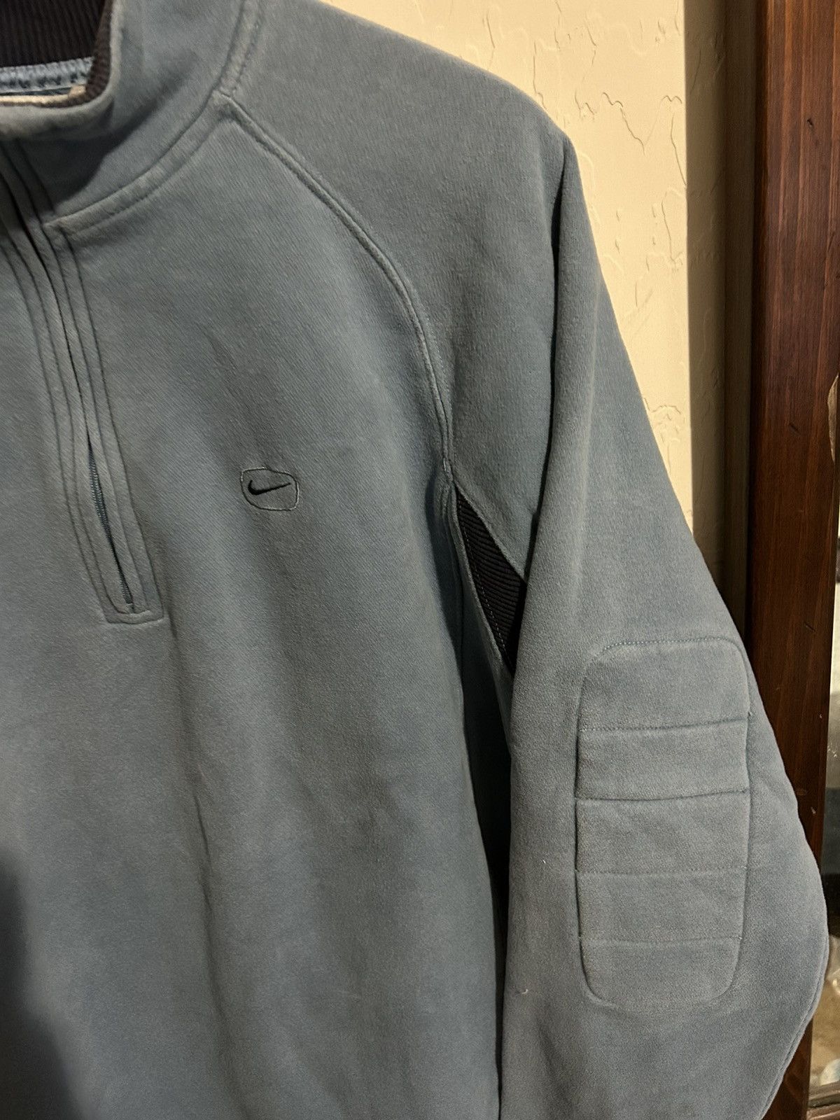 Nike Vintage Blue Y2K Nike Quarter Zip Size Medium Size US M / EU 48-50 / 2 - 3 Thumbnail