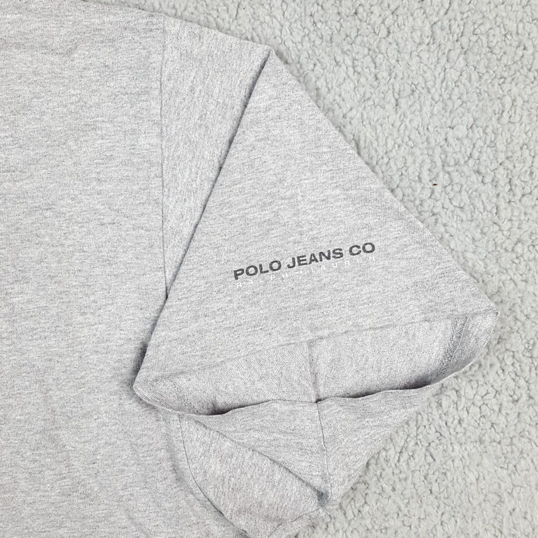 Ralph Lauren VINTAGE Ralph Lauren Polo Jeans Co T-Shirt Men XL Gray 90s Retro Outdoor Camping Boating Size US XL / EU 56 / 4 - 4 Thumbnail