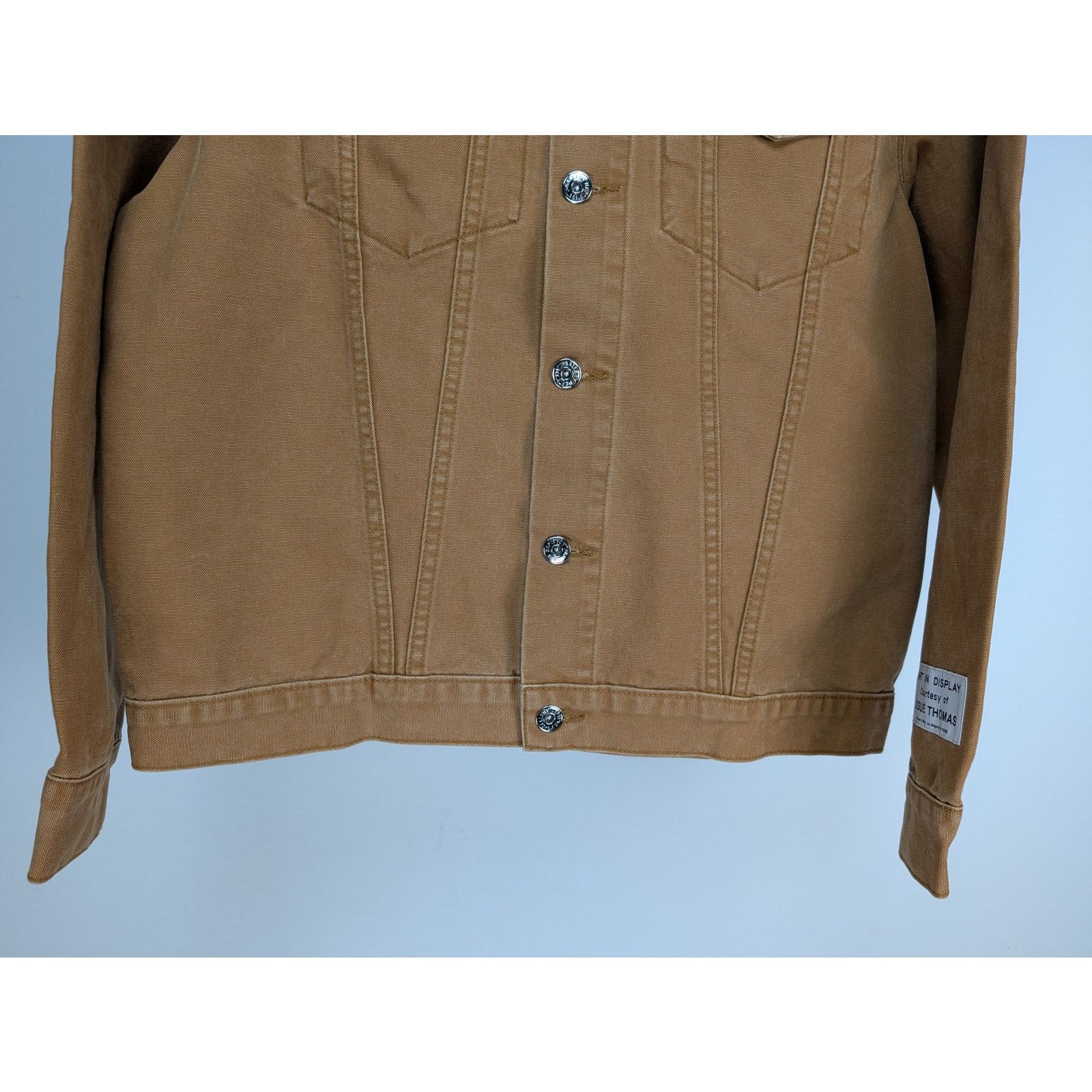 Gallery Dept. o1rshd1 Trucker Jacket in Canvas Tan Size US L / EU 52-54 / 3 - 12 Thumbnail